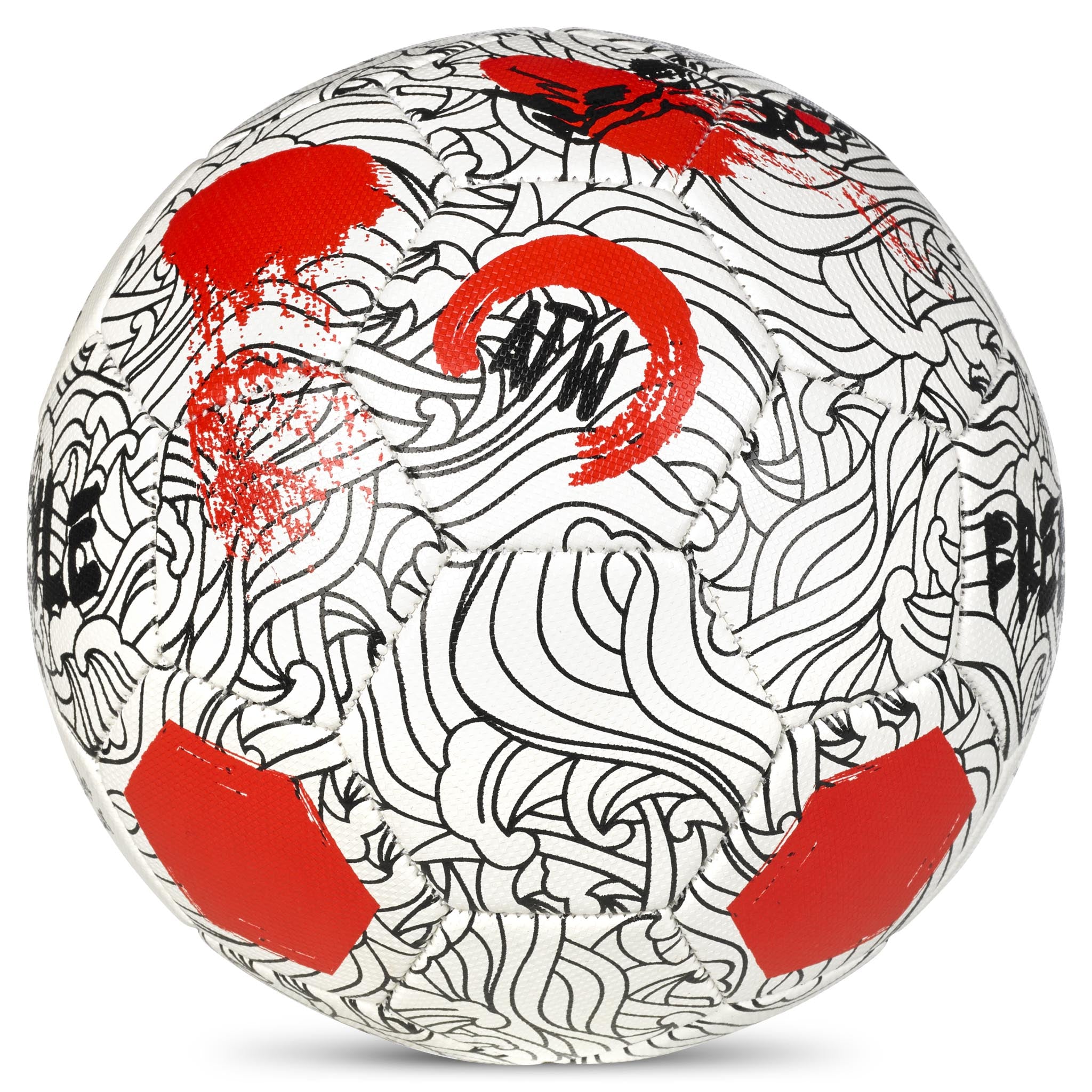 Fotboll - Freestyle #färg_ #färg_vit/röd #färg_white/red