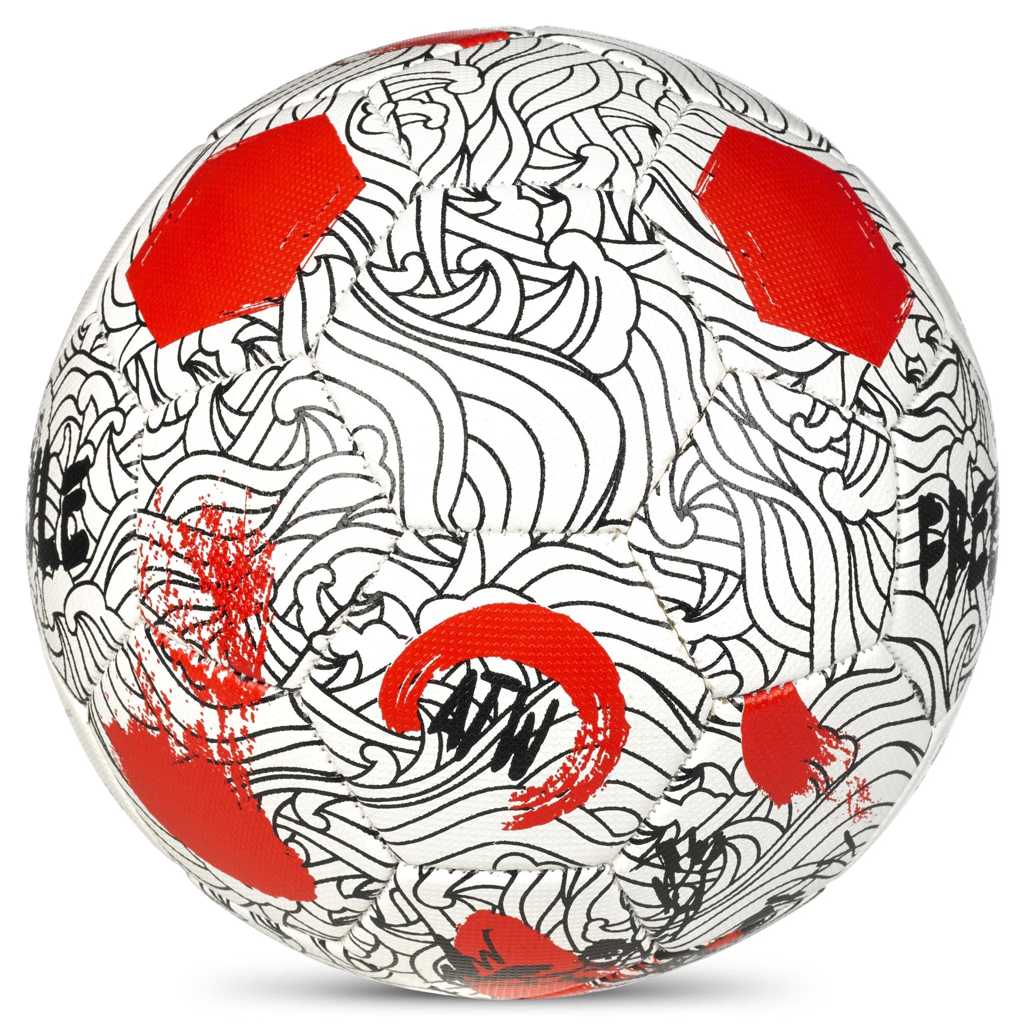 Fotboll - Freestyle #färg_ #färg_vit/röd #färg_white/red