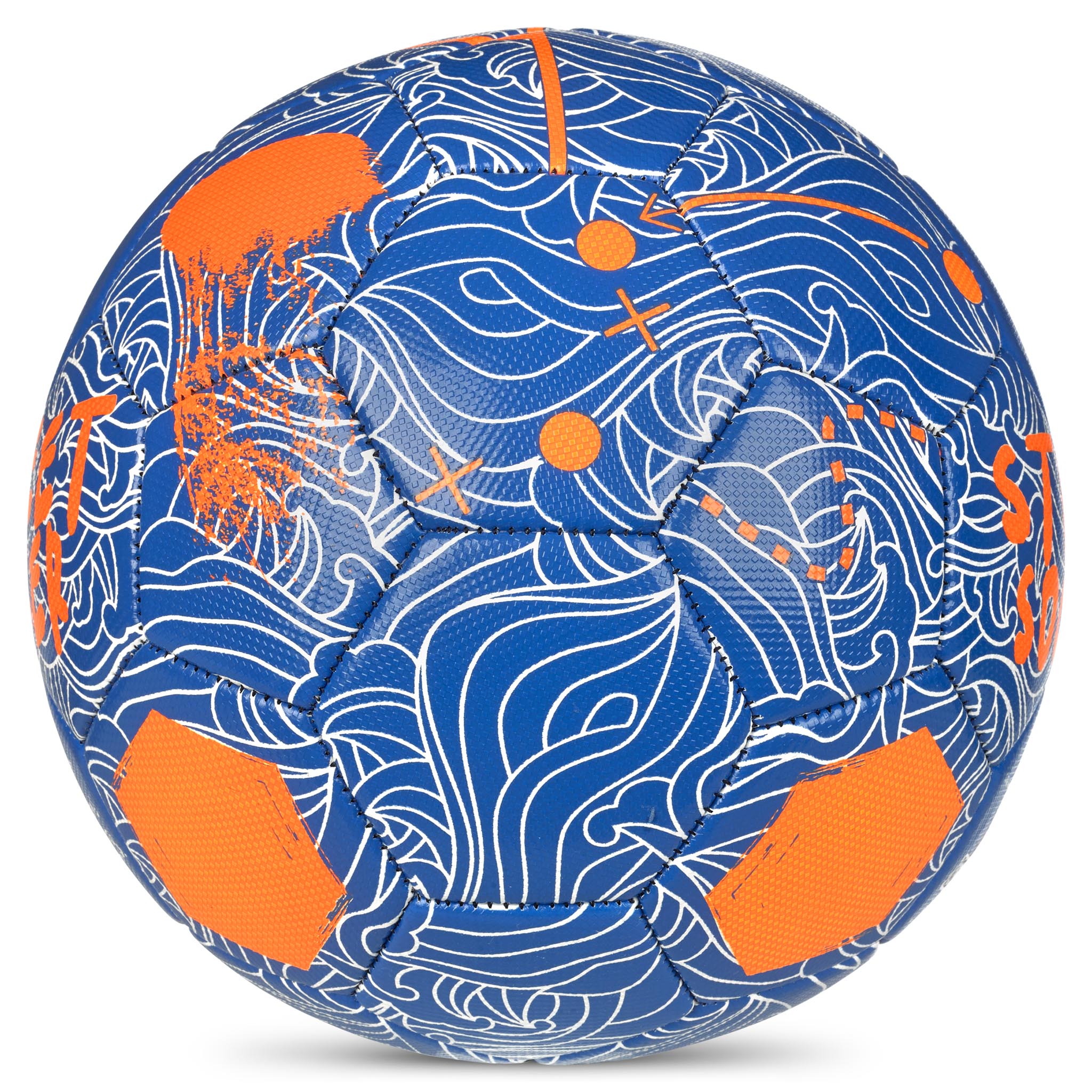 Fotboll - Street Soccer #färg_ #färg_blå/orange #färg_blue/orange