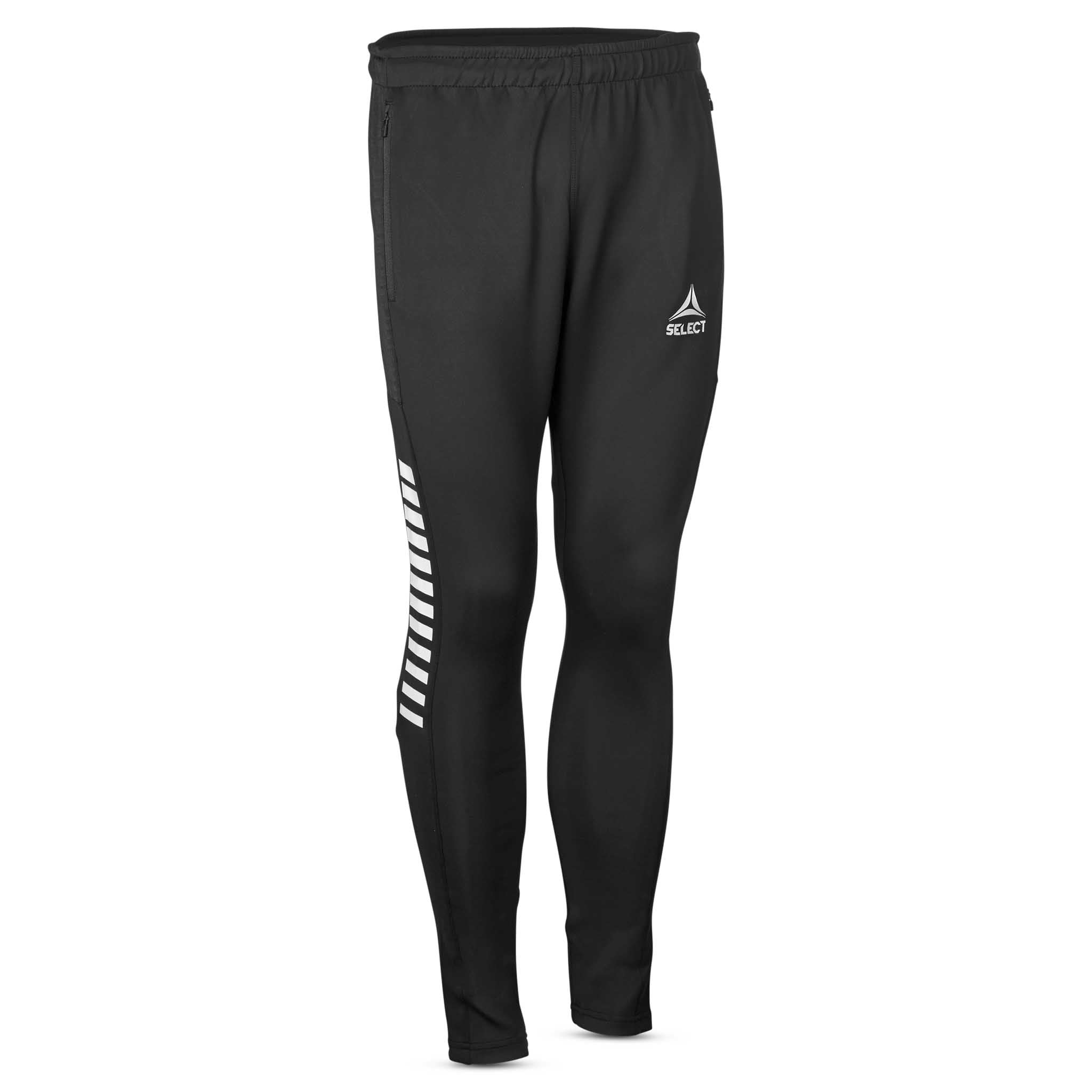 Monaco Träningsbyxor Slim Fit #färg_svart/vit