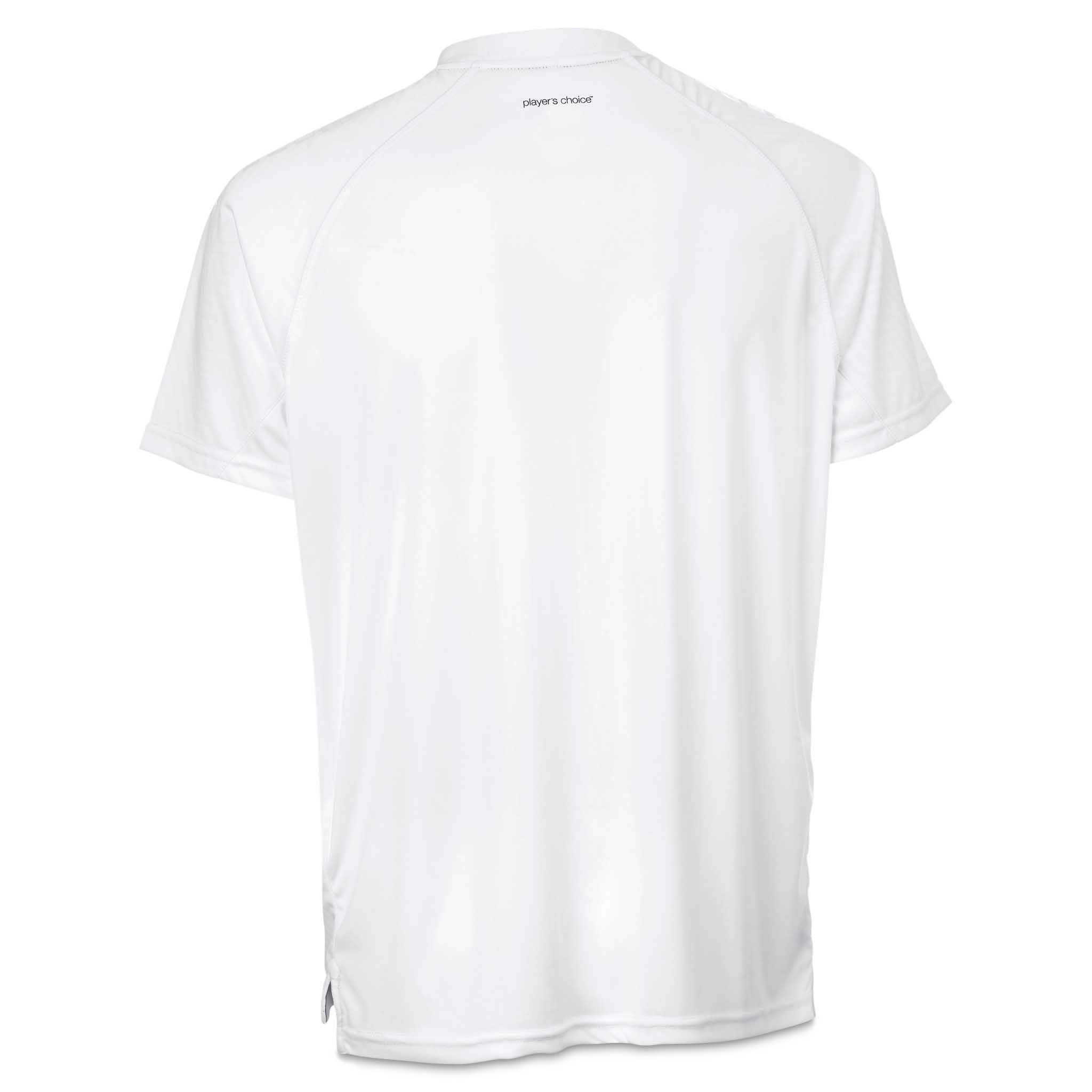 Vit Player shirt S/S Monaco v24, match- och träningskläder, baksida