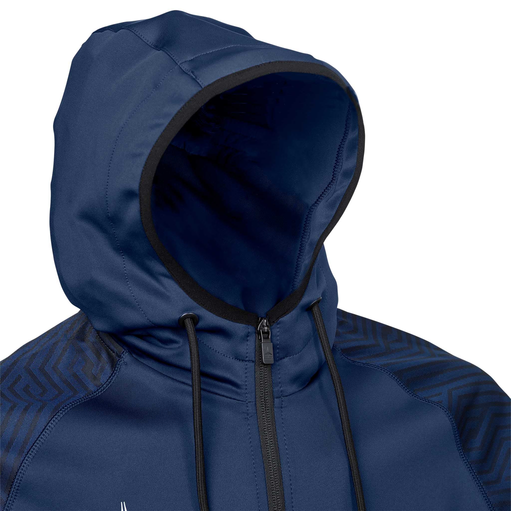 Monaco Zip hoodie #färg_ #färg_marin/vit #färg_marin/vit