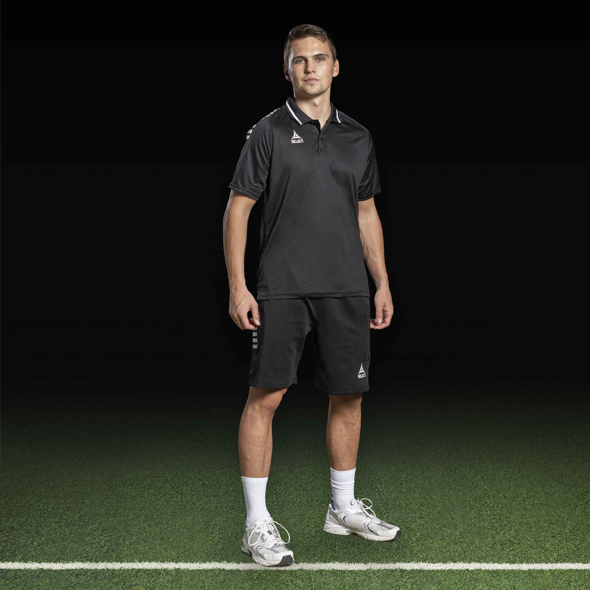 Monaco Technical Polo #färg_ #färg_svart/vit #färg_svart/vit