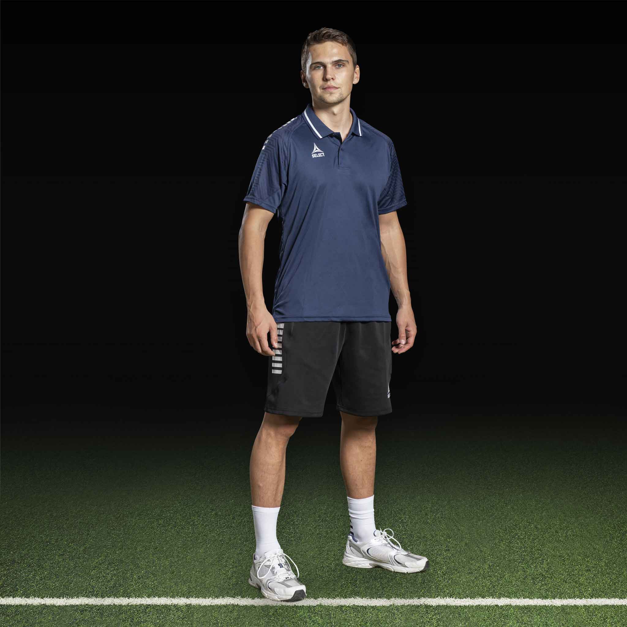 Monaco Technical Polo #färg_ #färg_marin/vit #färg_marin/vit