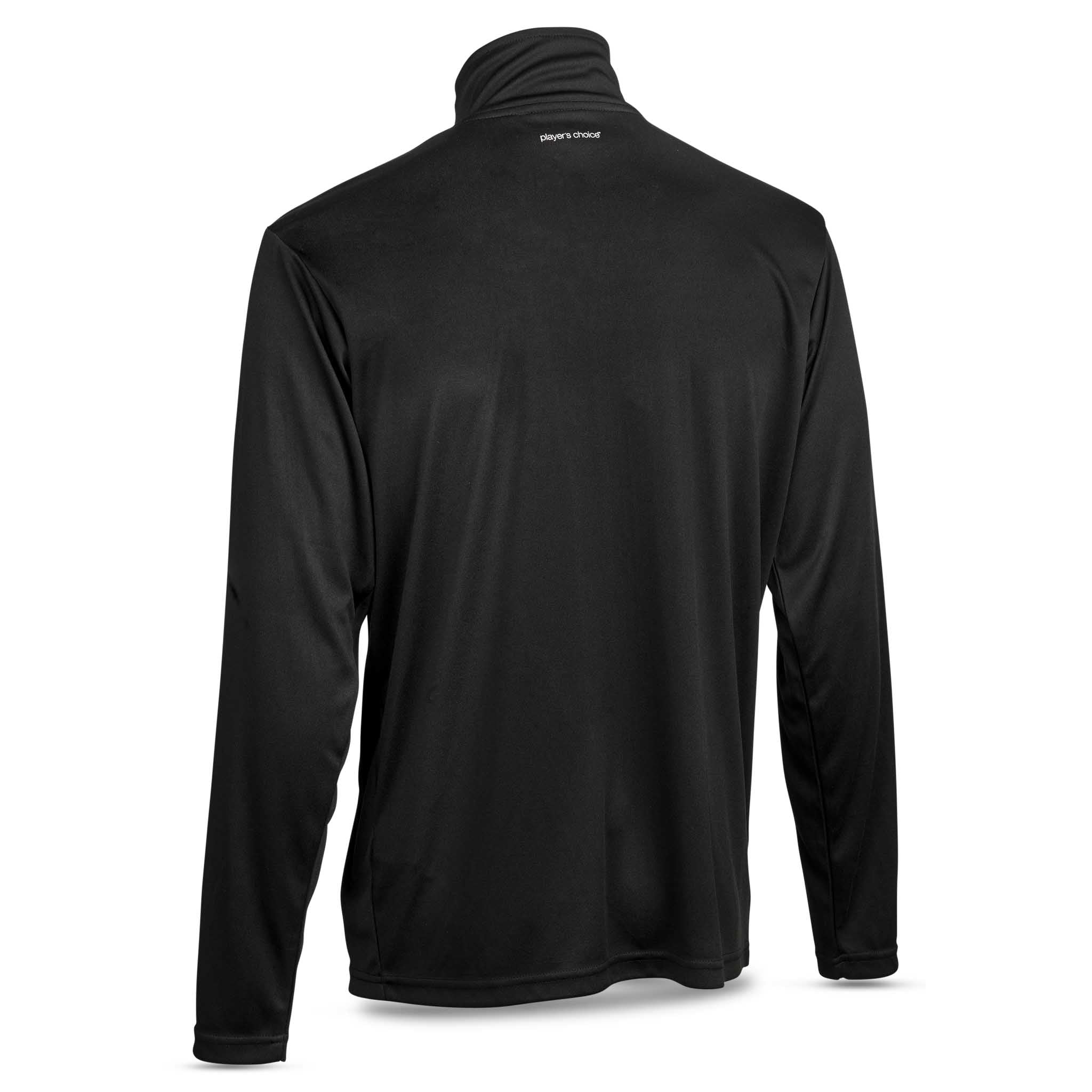 Pisa zip träningsjacka #färg_ #färg_svart/vit #färg_svart/vit