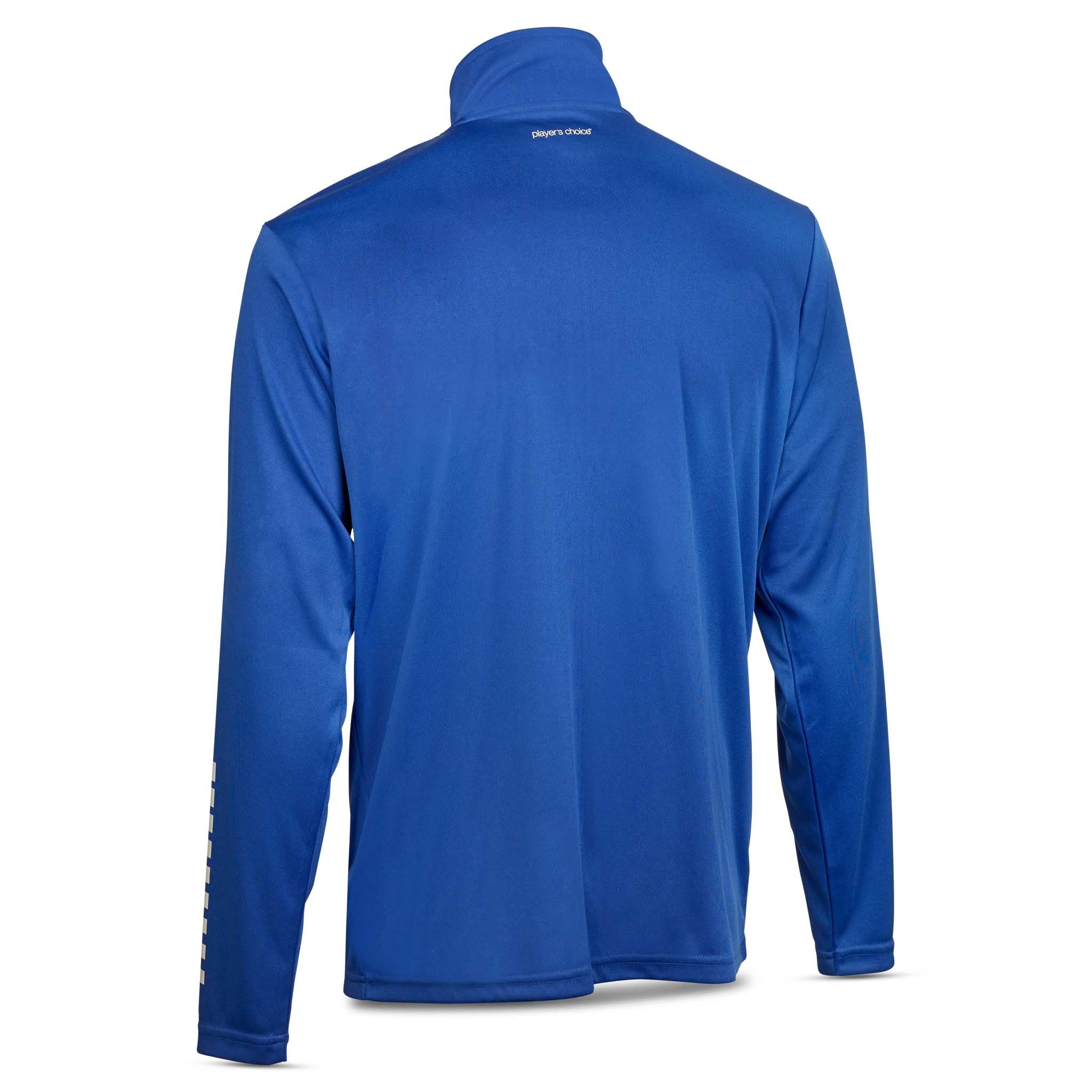 Pisa zip träningsjacka #färg_ #färg_blå/vit #färg_blå/vit