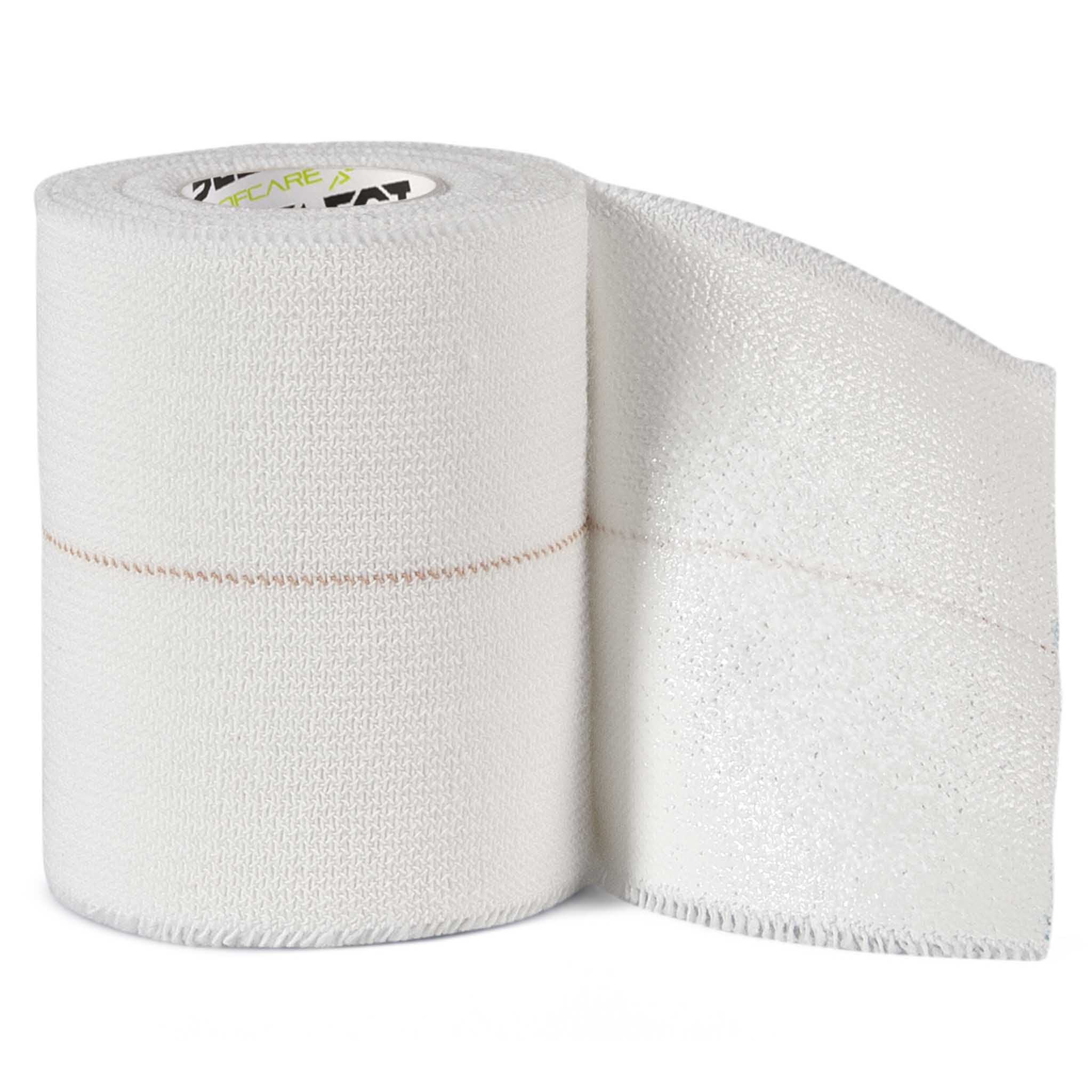 Stretch mjuk (7,5 cm. x 4,5 m.) #färg_vit