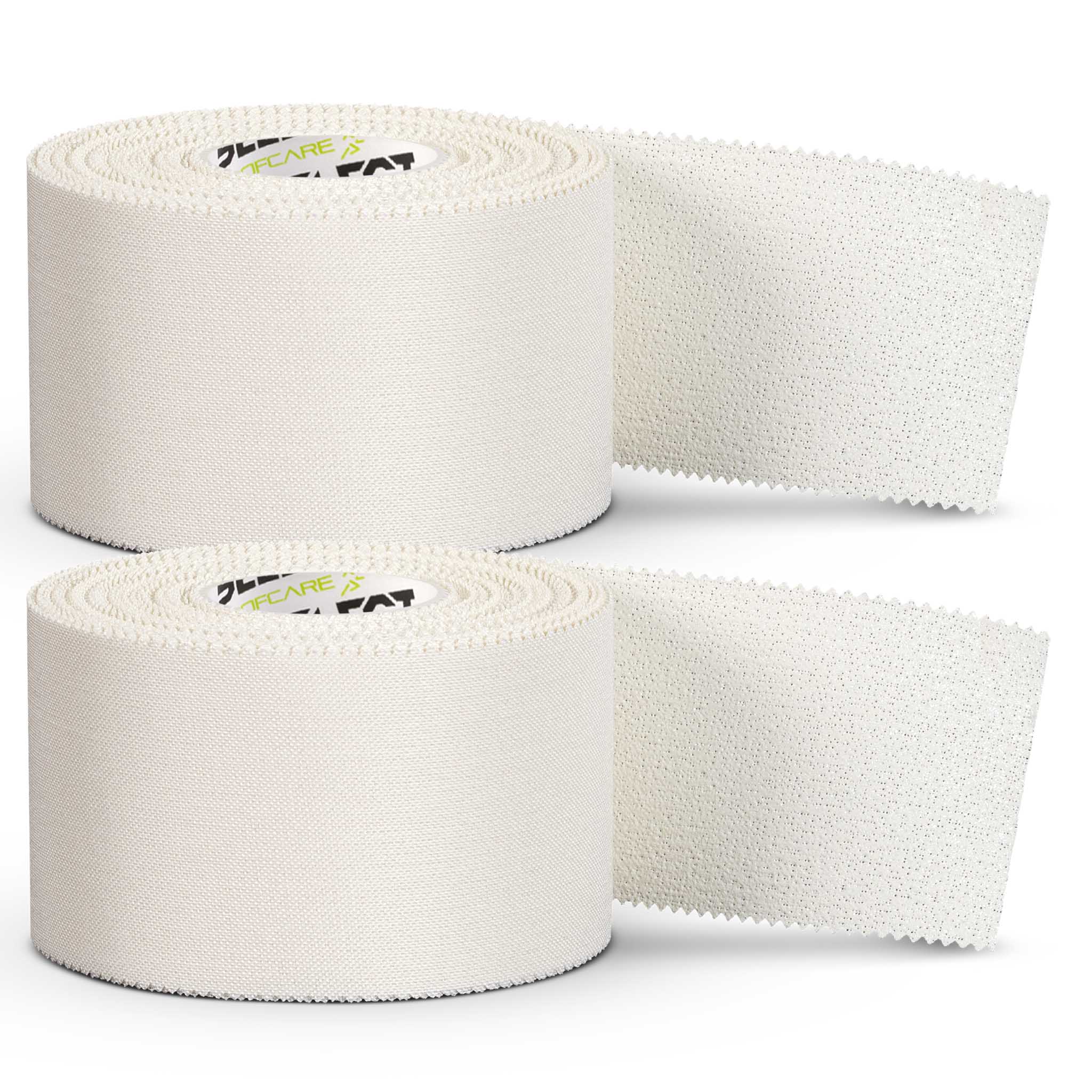 Coach sportstape 2-pack (3,8 cm. x 9 m.) #färg_vit