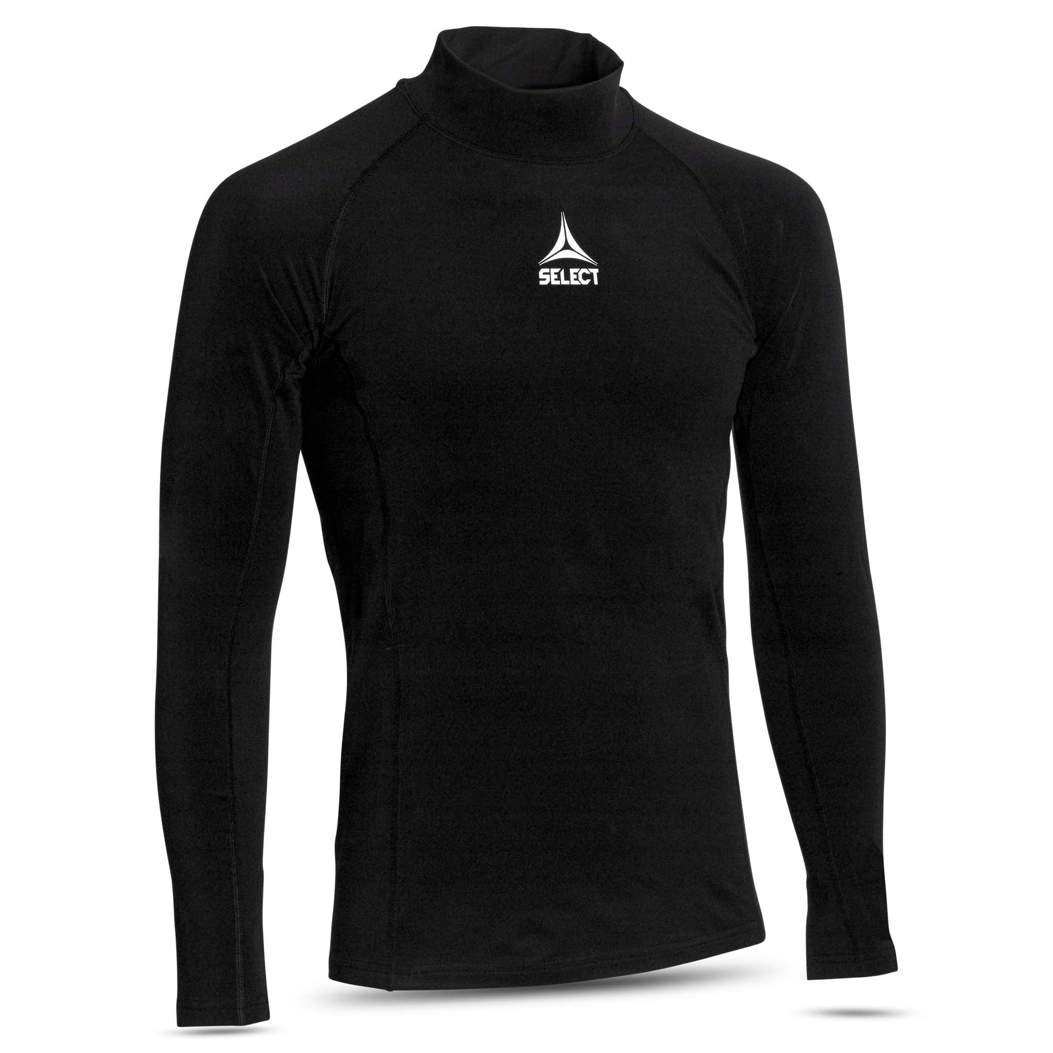 Baselayer Shirt Winter långärmad - Barn #färg_svart