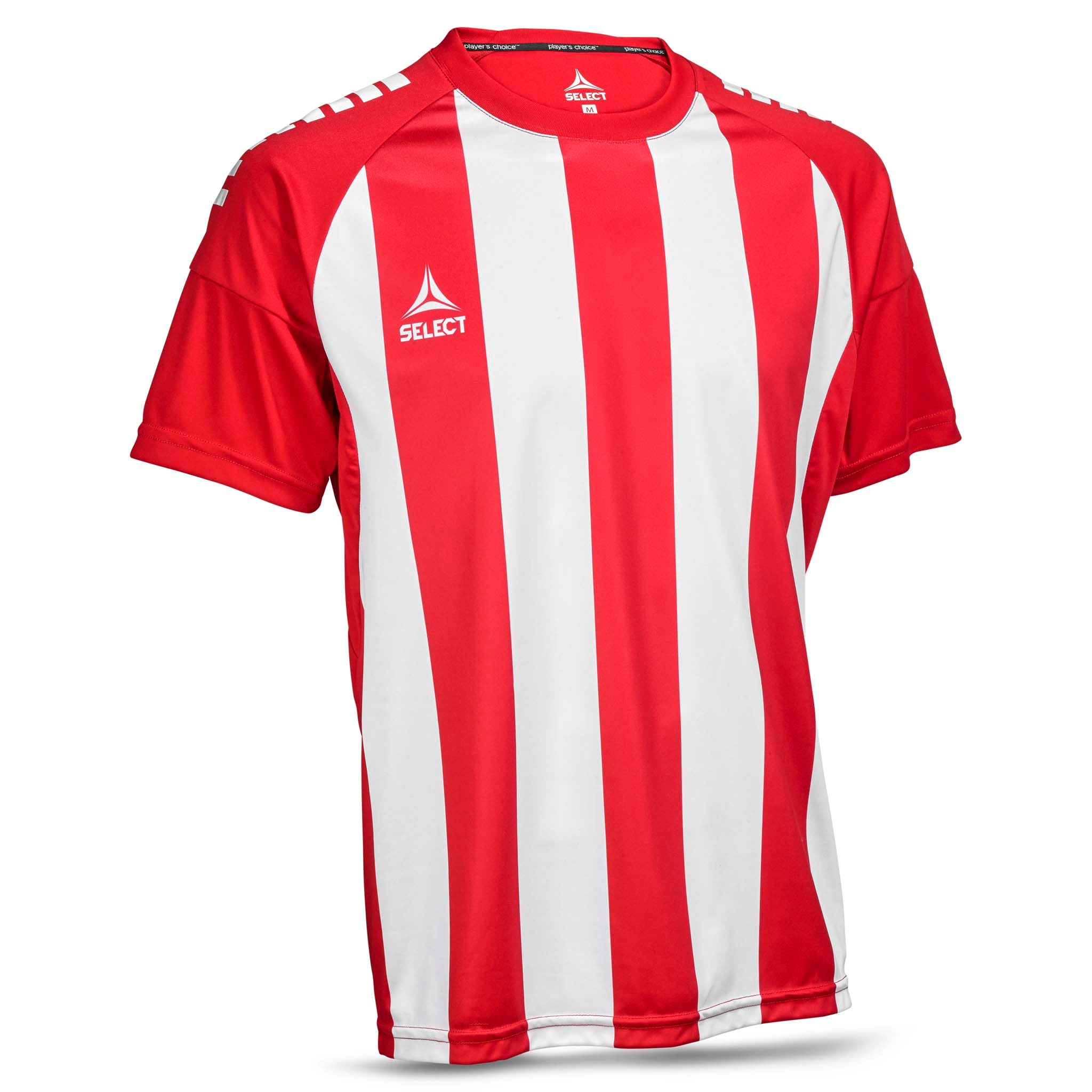 Spain Kortärmad spelartröja randig #färg_röd/vit