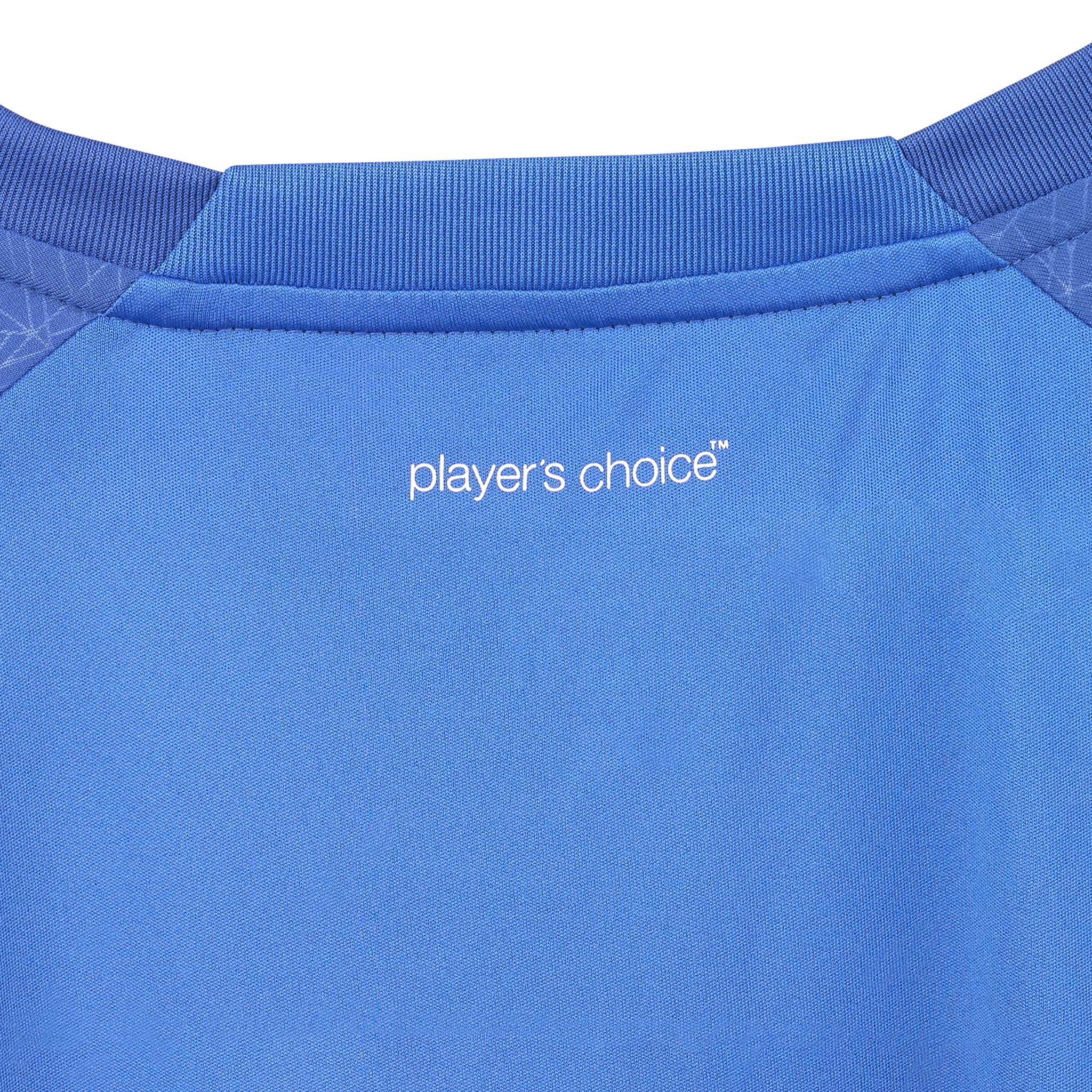 Spain Kortärmad spelartröja #färg_ #färg_blå/vit #färg_blå/vit