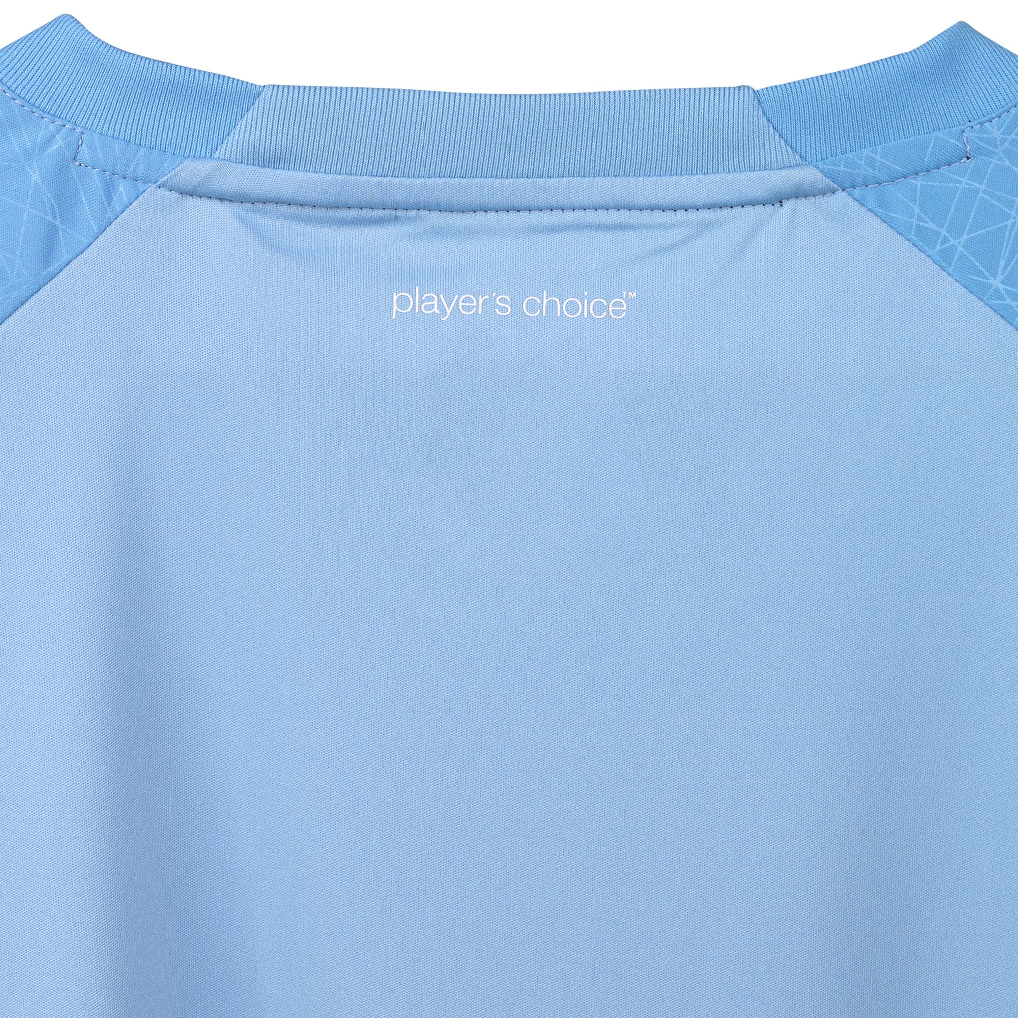 Spain Kortärmad spelartröja #färg_ #färg_ljusblå/vit #färg_ljusblå/vit