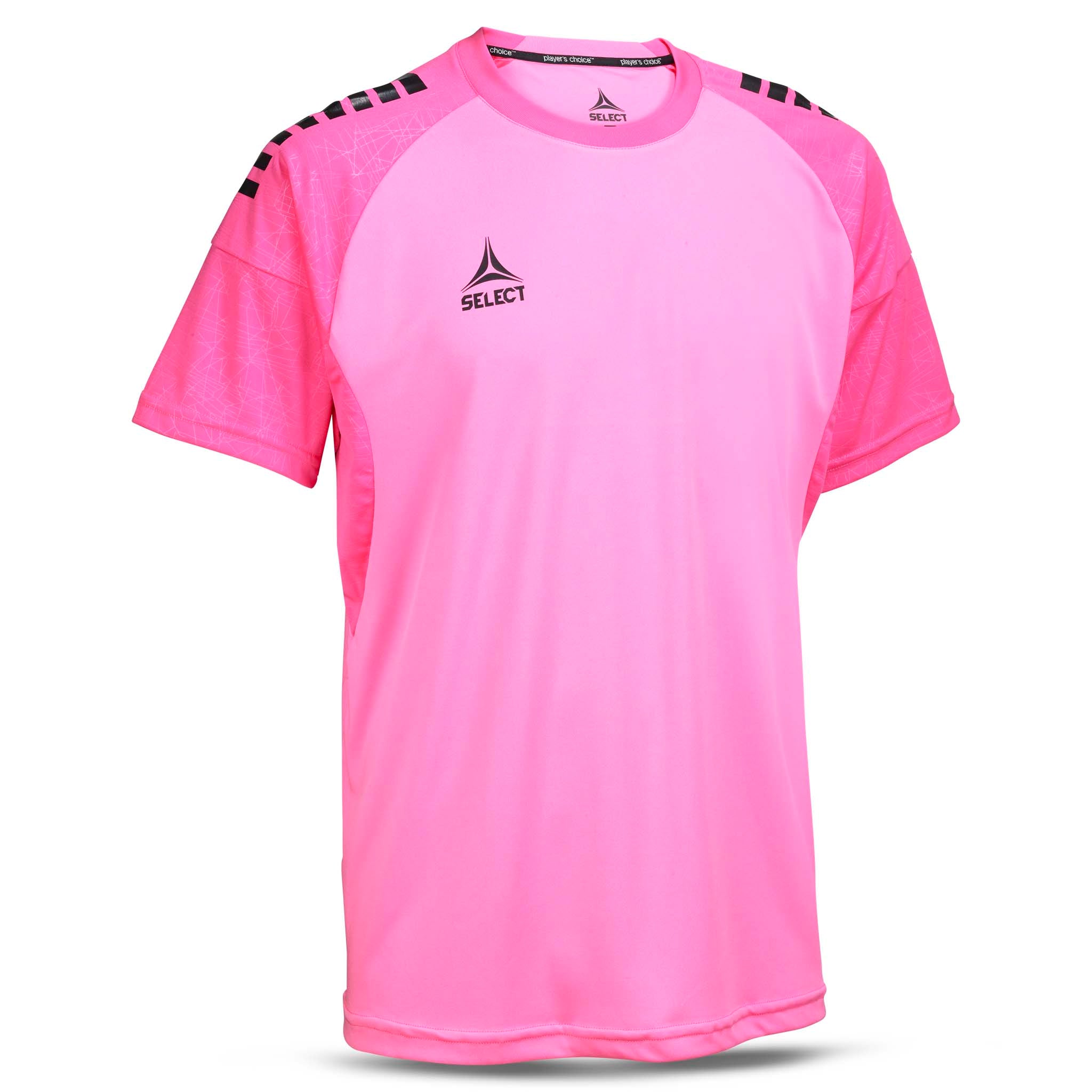 Spain Kortärmad spelartröja #färg_rosa/svart