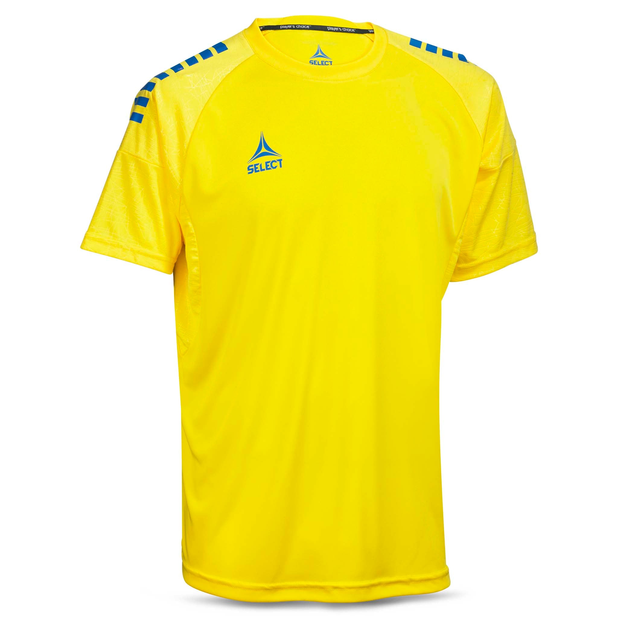 Spain Kortärmad spelartröja #färg_gul/blå