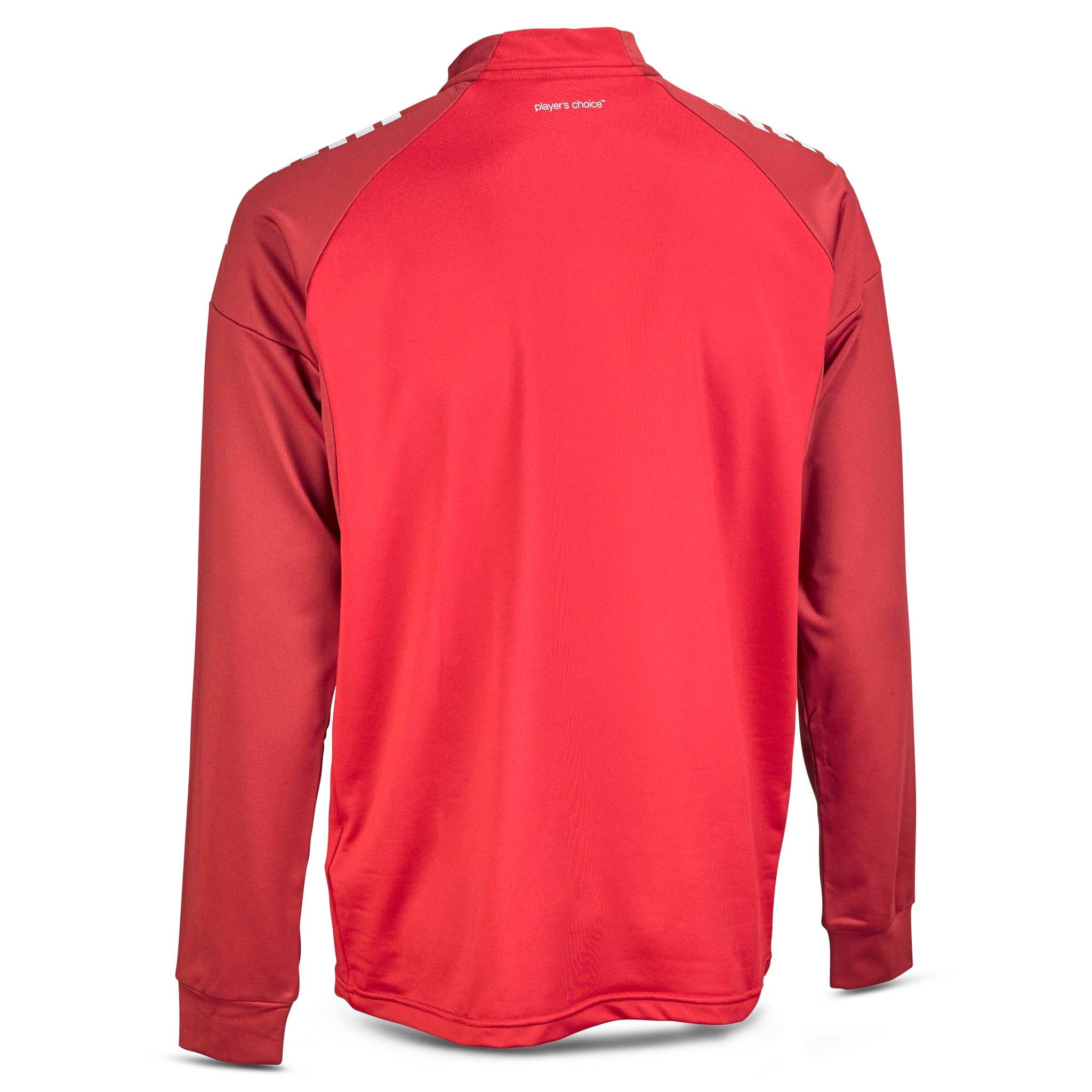 Spain Träning sweatshirt 1/2 zip #färg_ #färg_röd/vit #färg_röd/vit