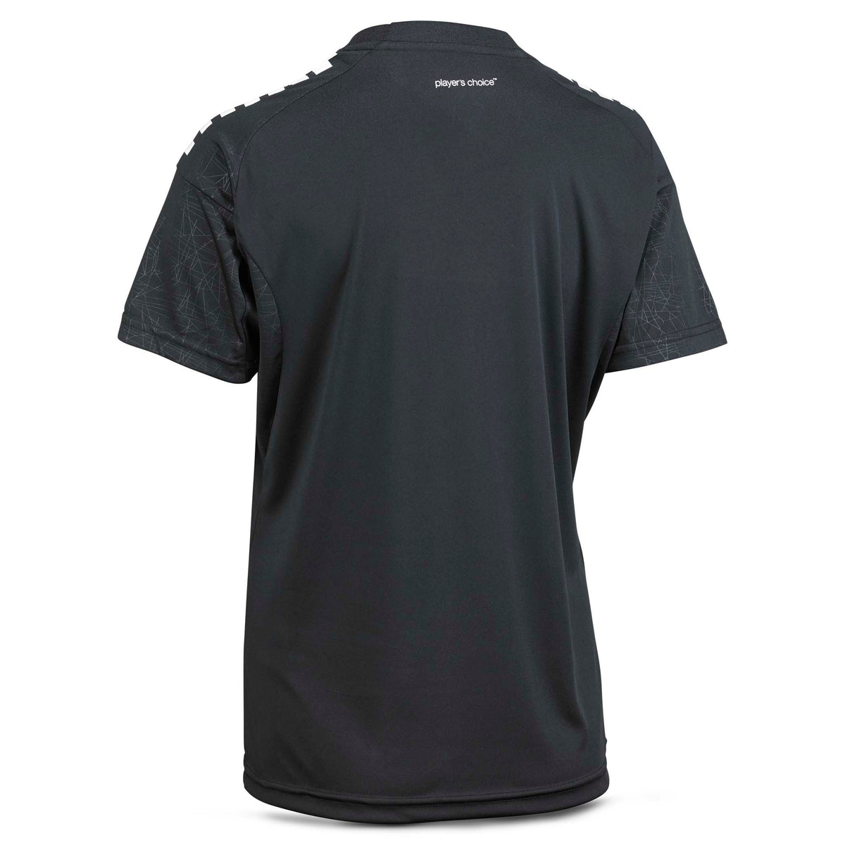 Svart Player shirt S/S Spain woman v25, Match & Training wear, fotboll, baksida.