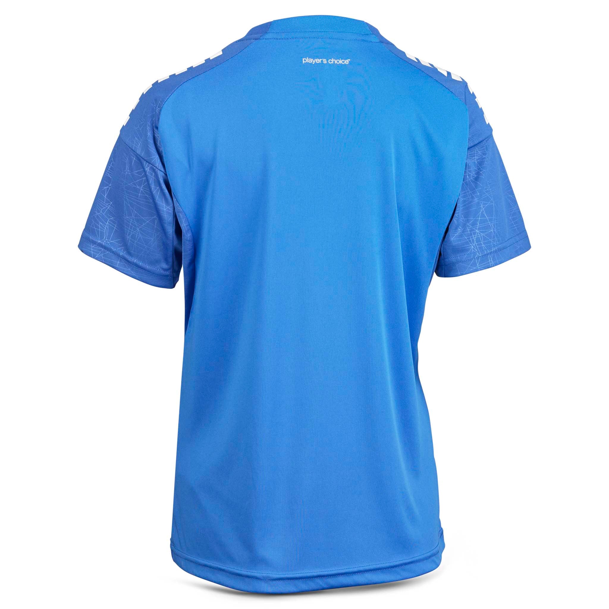 Spain Kortärmad spelartröja - Kvinnor #färg_ #färg_blå/vit #färg_blå/vit