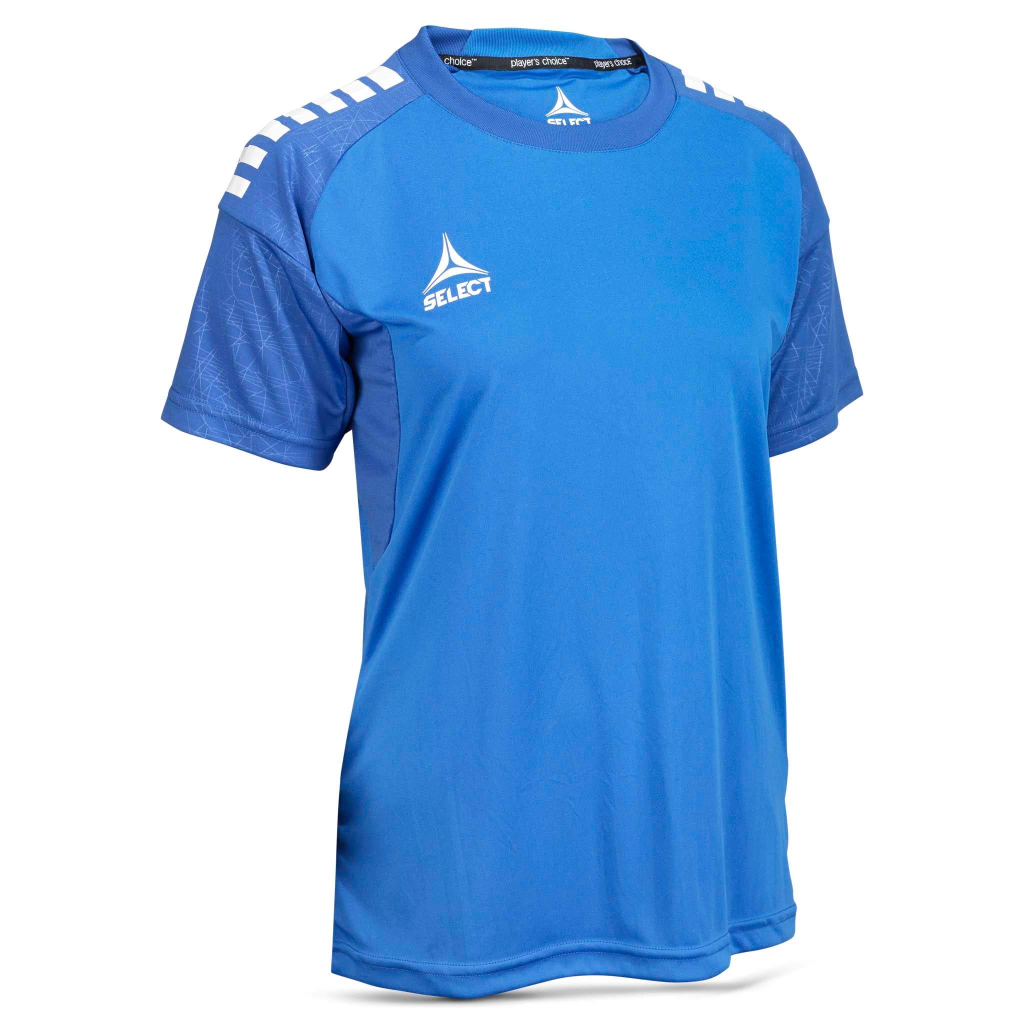 Spain Kortärmad spelartröja - Kvinnor #färg_blå/vit