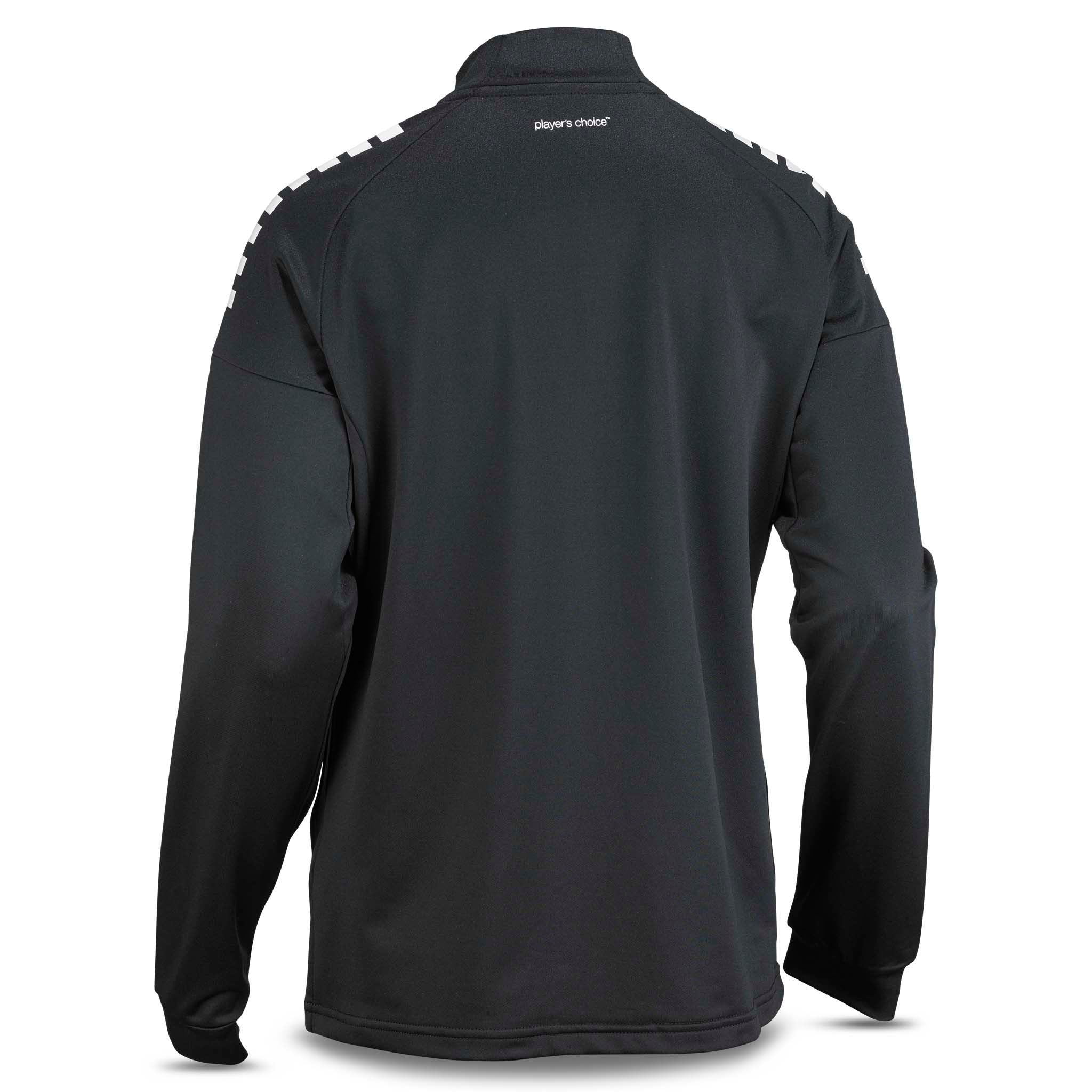 Svart Training zip jacket Spain woman v25, Match & Training-kläder, sett bakifrån