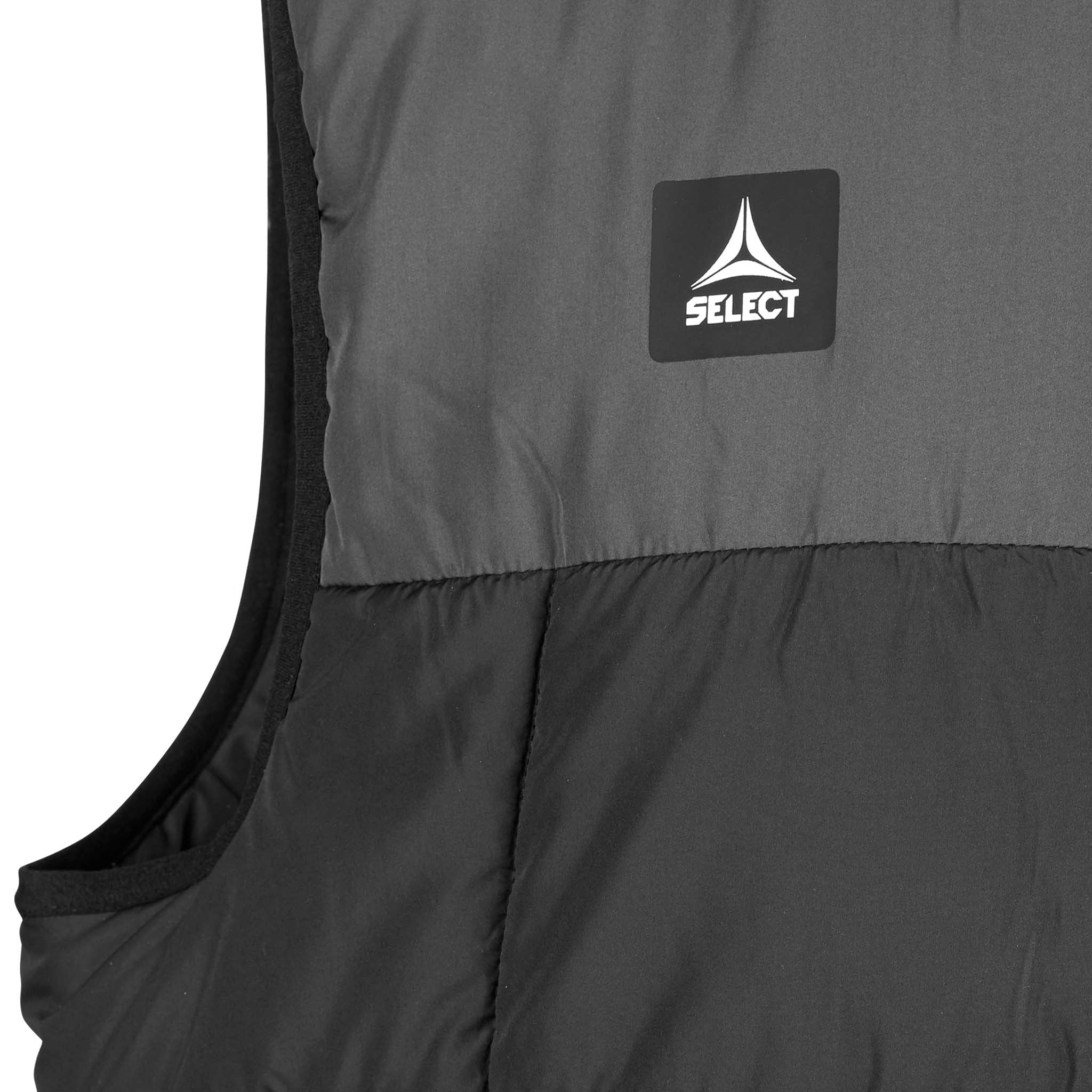 Oxford Padded vest - Barn #färg_ #färg_svart/grå #färg_svart/grå