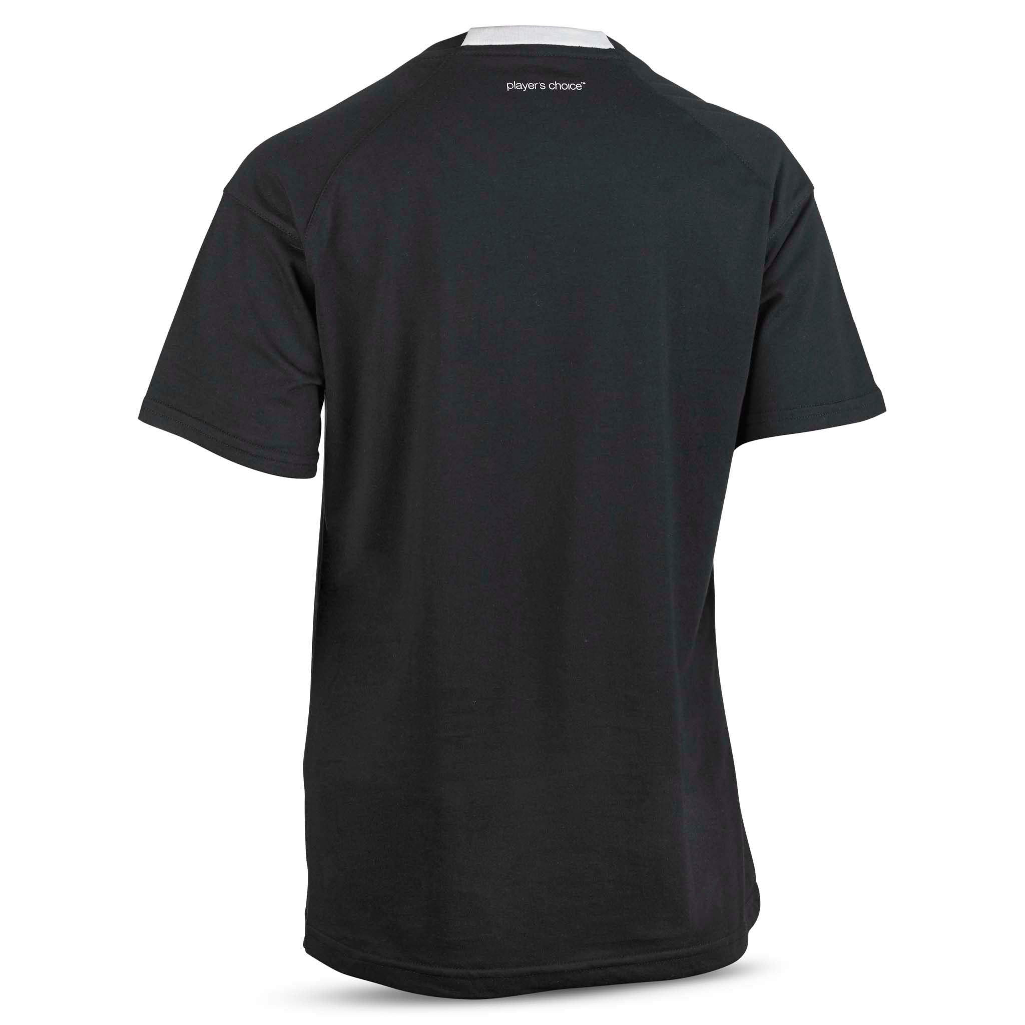 Svart T-Shirt Oxford woman v25, fritidskläder, sett bakifrån