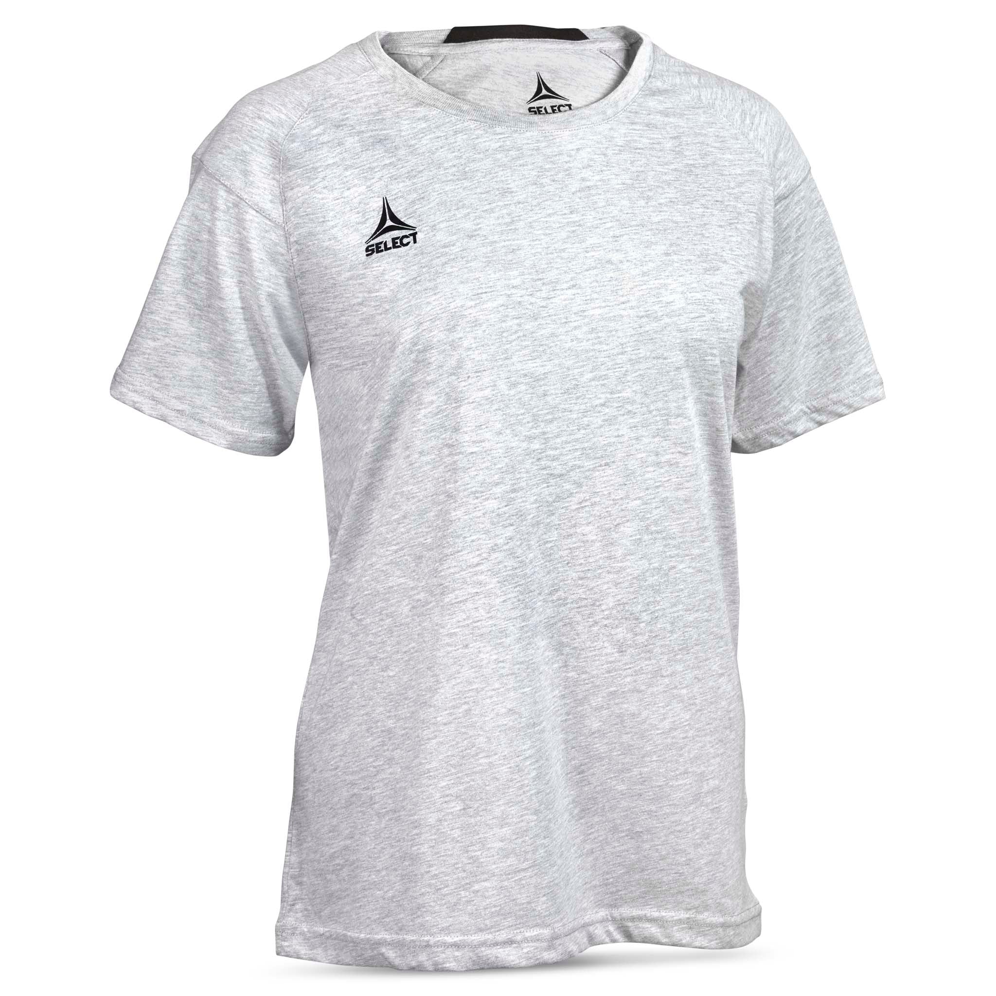Grå T-Shirt Oxford woman v25, fritidskläder, framifrån