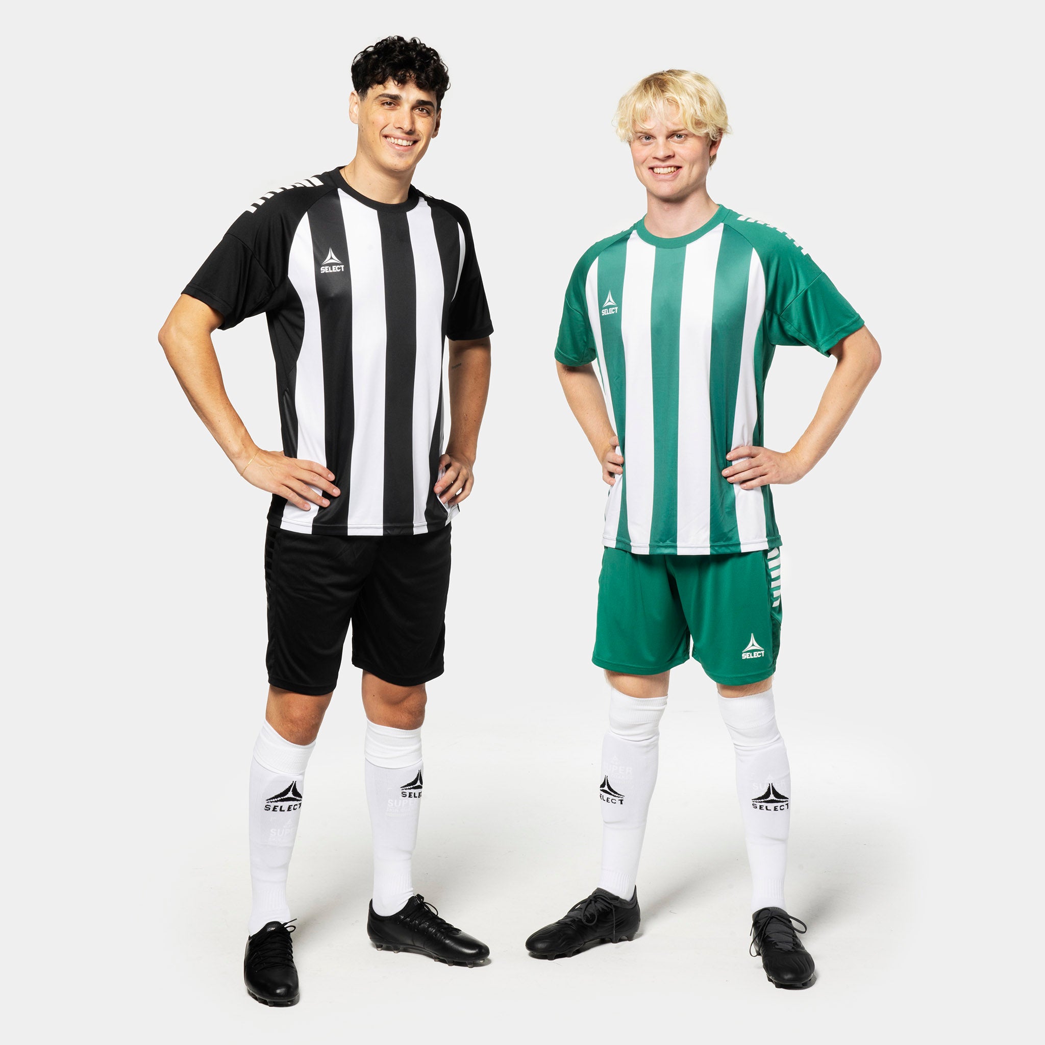 Spain Kortärmad spelartröja randig #färg_ #färg_svart/vit #färg_svart/vit