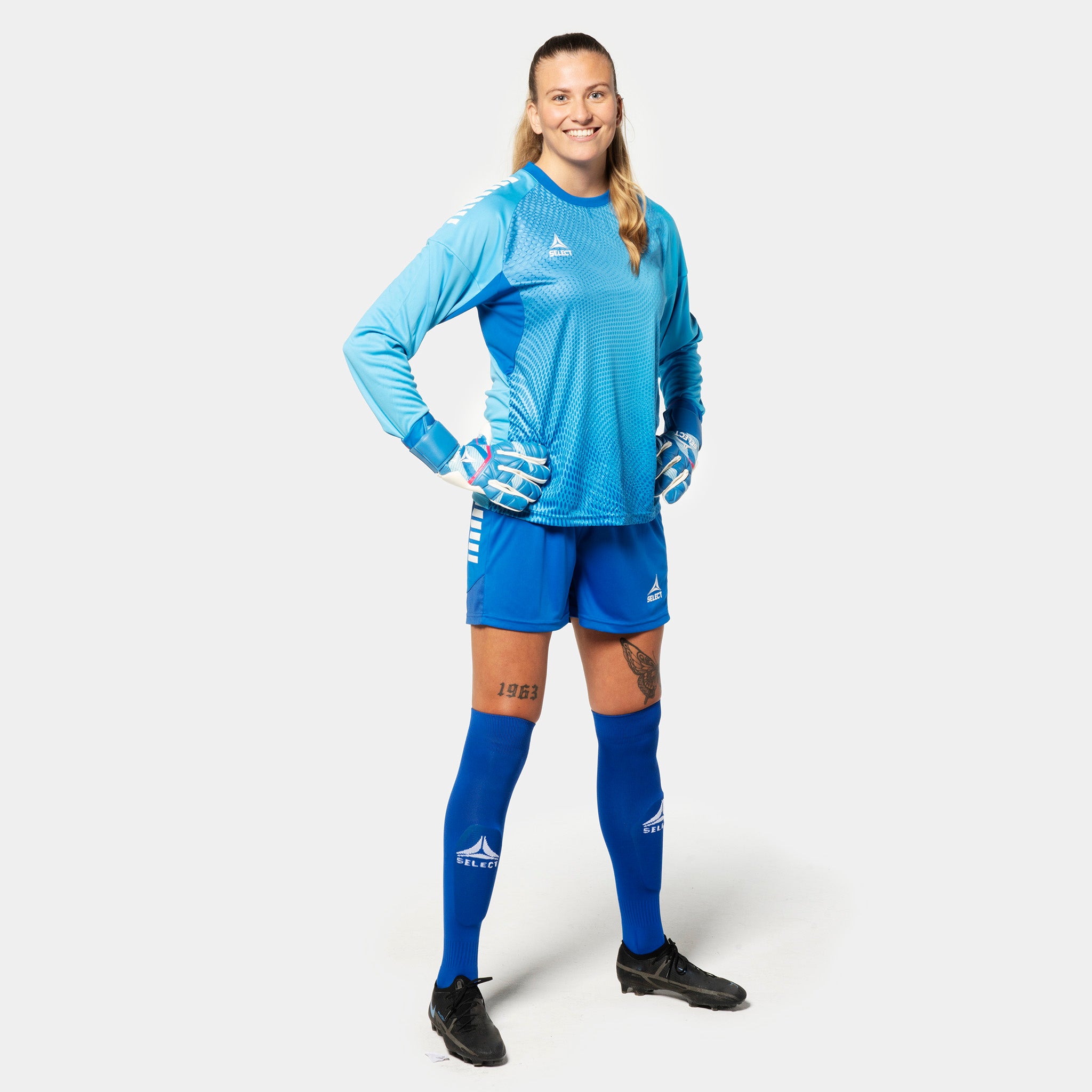 Spain Målvaktströja #färg_ #färg_blå/vit #färg_blå/vit