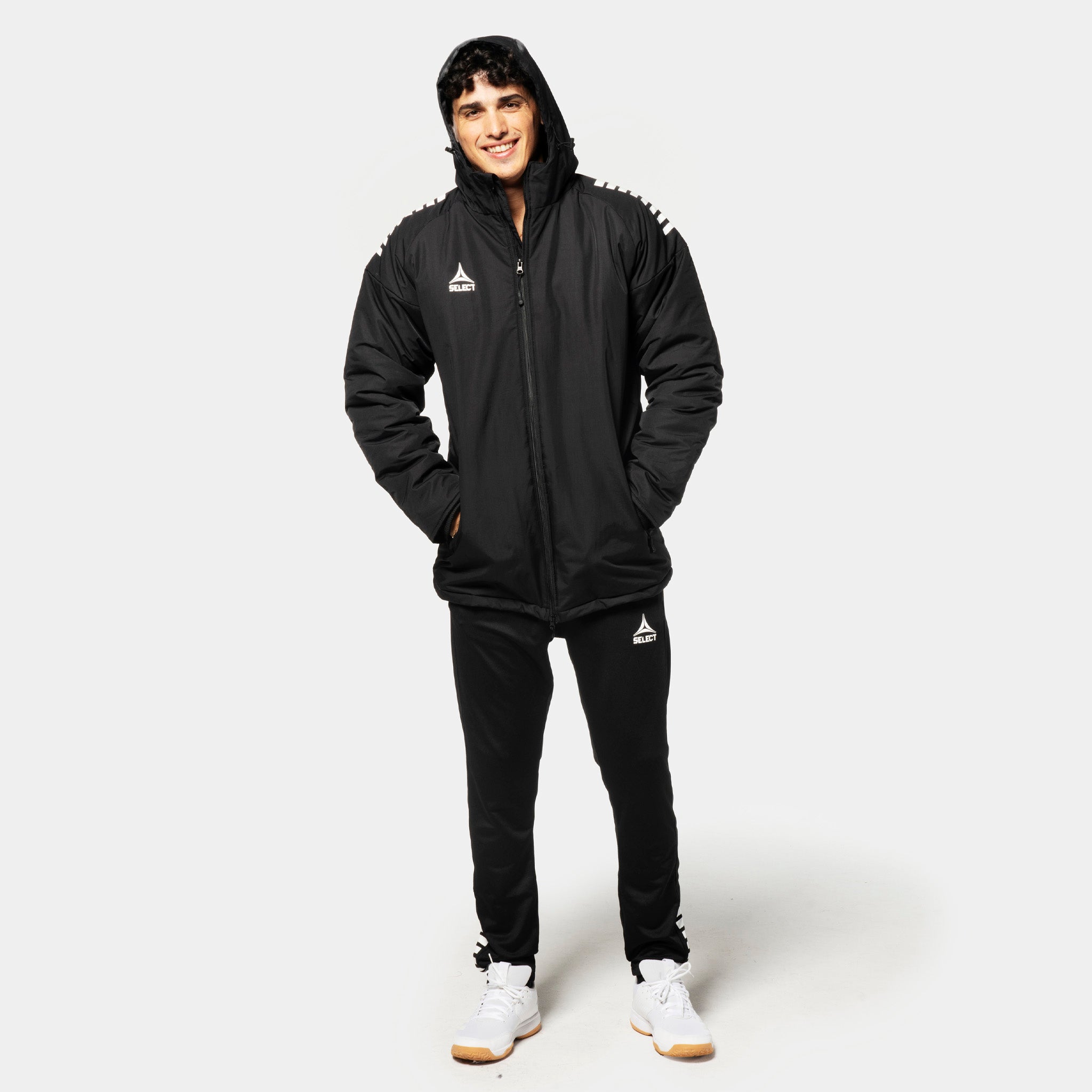 Spain Coach jacka #färg_ #färg_svart/vit #färg_svart/vit
