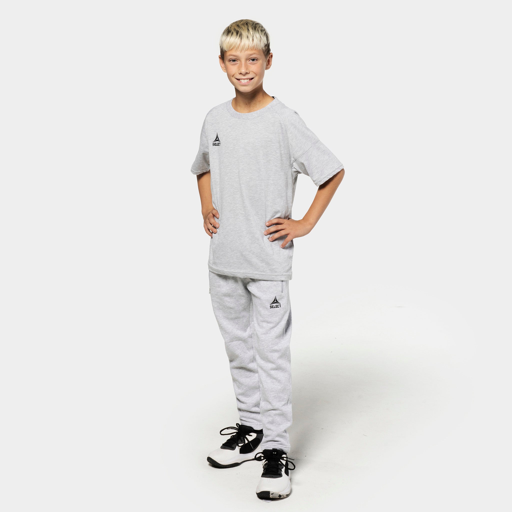 Oxford T-shirt - Barn #färg_ #färg_grå #färg_grå