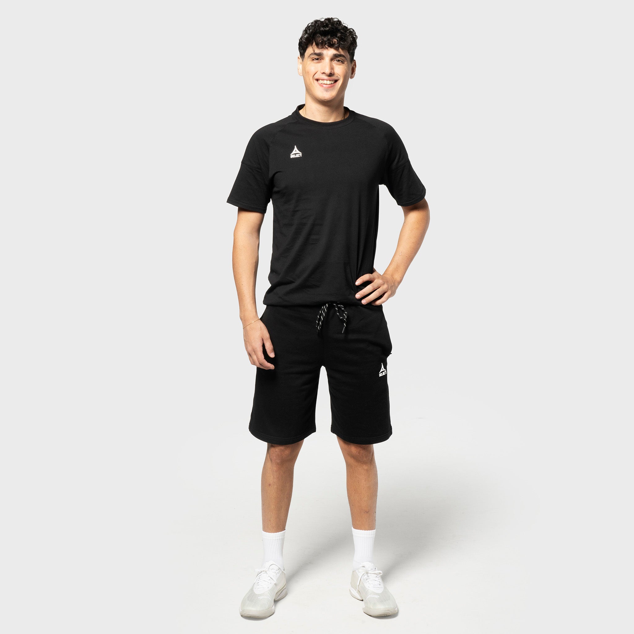 Oxford sweat shorts #färg_ #färg_svart #färg_svart