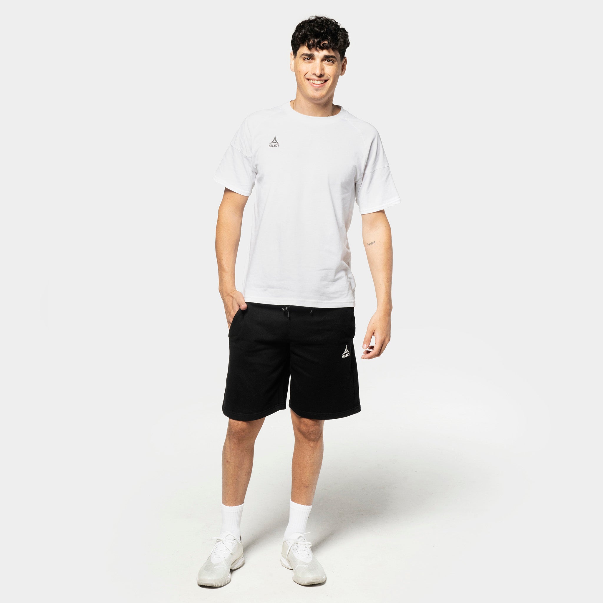 Oxford sweat shorts #färg_ #färg_vit #färg_svart