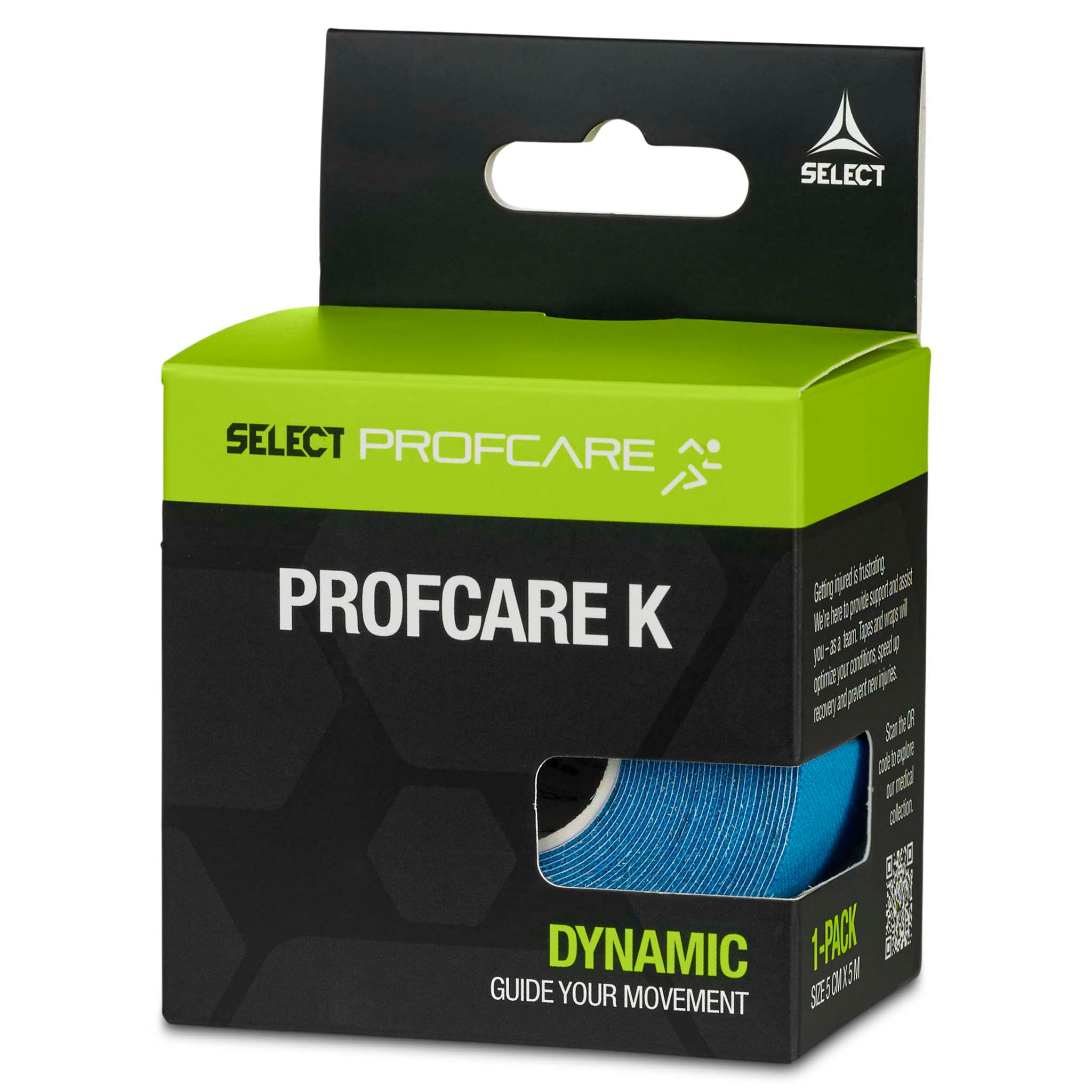 Tape - Profcare K (5 cm. x 5 m.) #färg_ #färg_blå #färg_blå