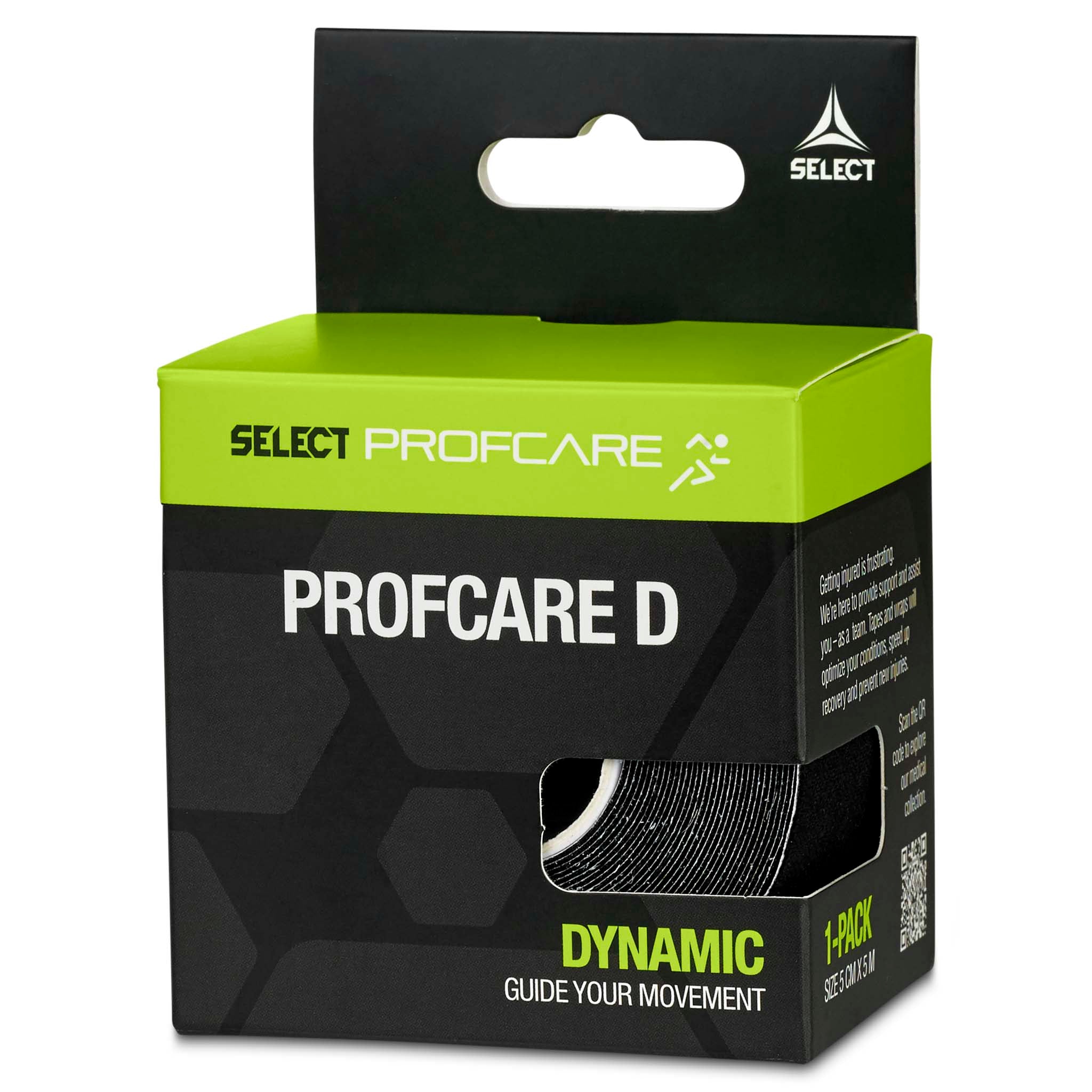 Profcare D - 5 cm. x 5 m. #färg_ #färg_svart #färg_svart