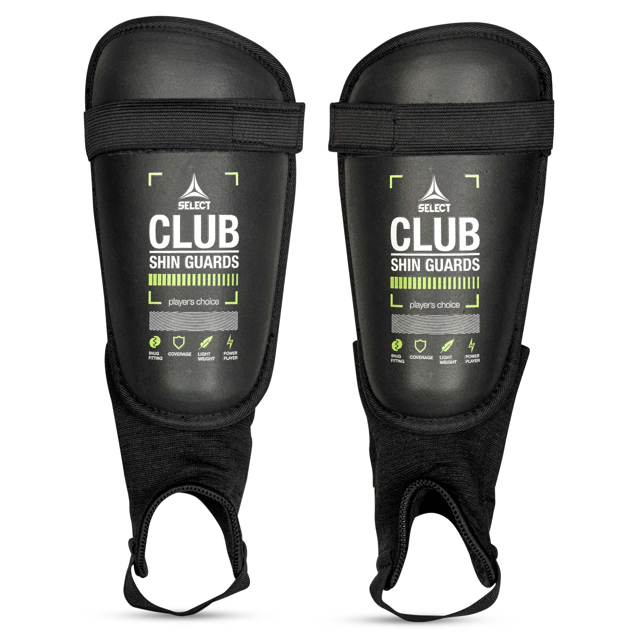 Shin Guard Club #färg_svart/grön