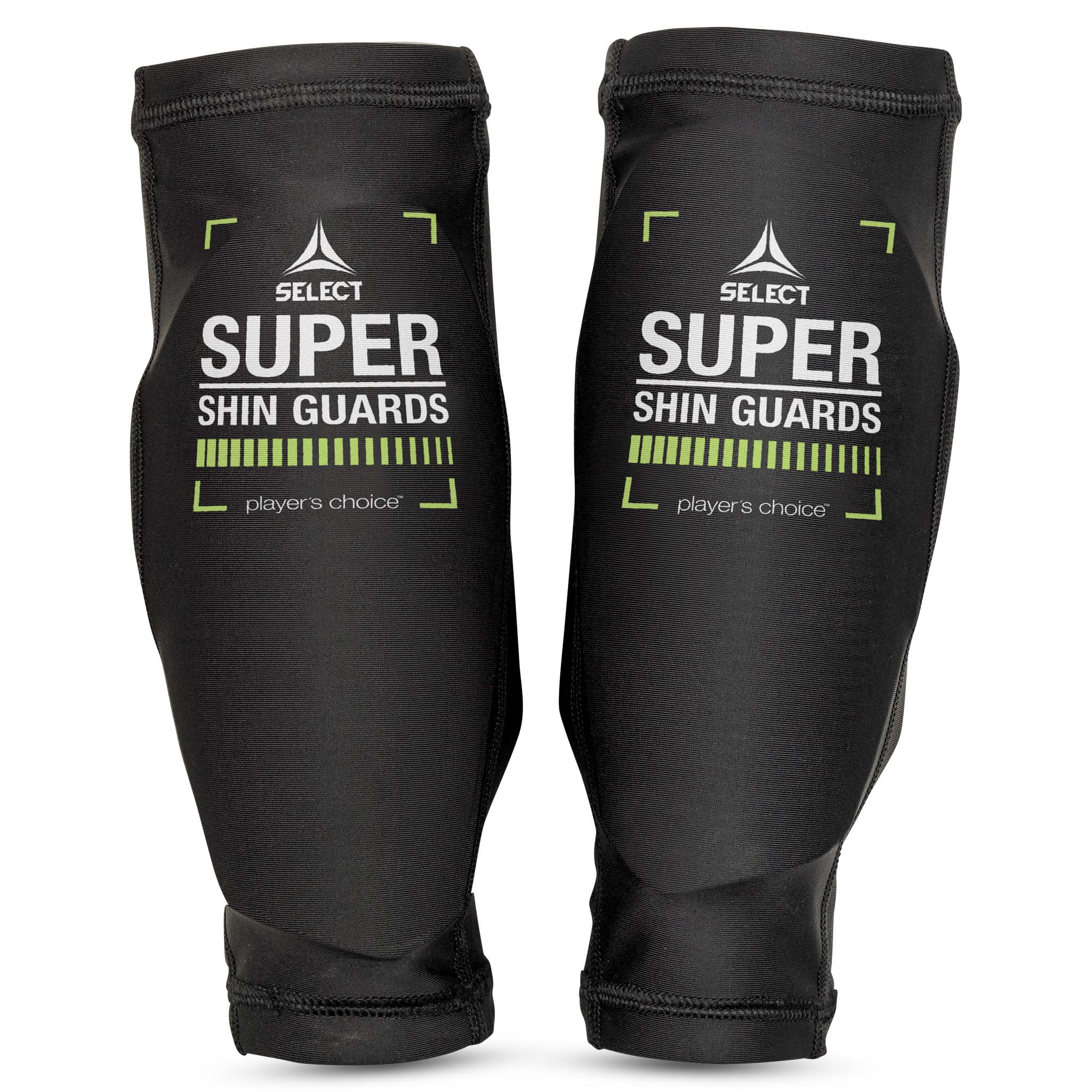 Shin Guard Super #färg_ #färg_svart/grön #färg_svart/grön
