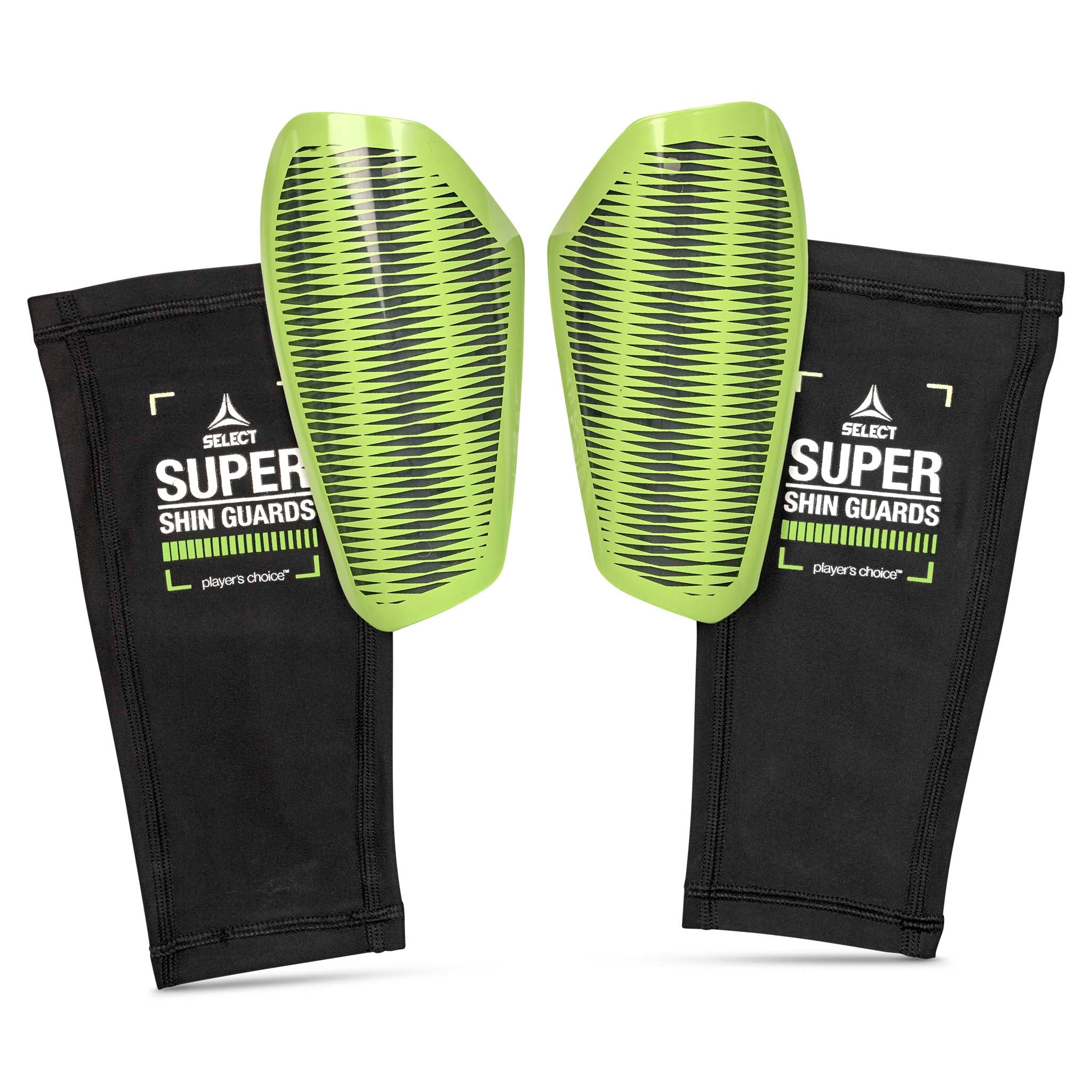 Shin Guard Super #färg_svart/grön