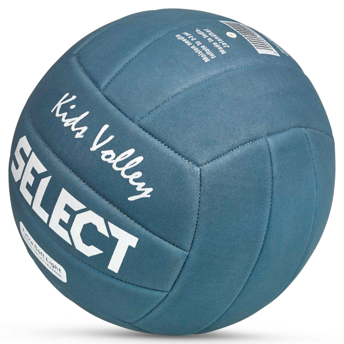 Kids volleyball v26, blå med hvid tekst, Andre bolde, forsidevisning
