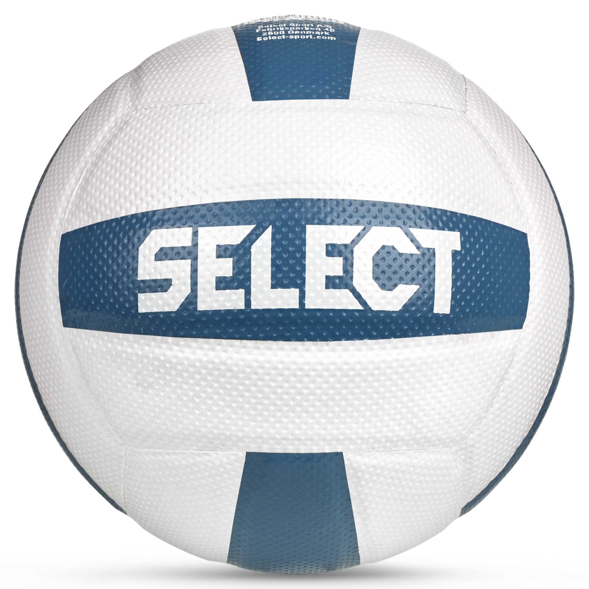 Hvid og blå Volleyball v26, andre bolde, bagsidevisning