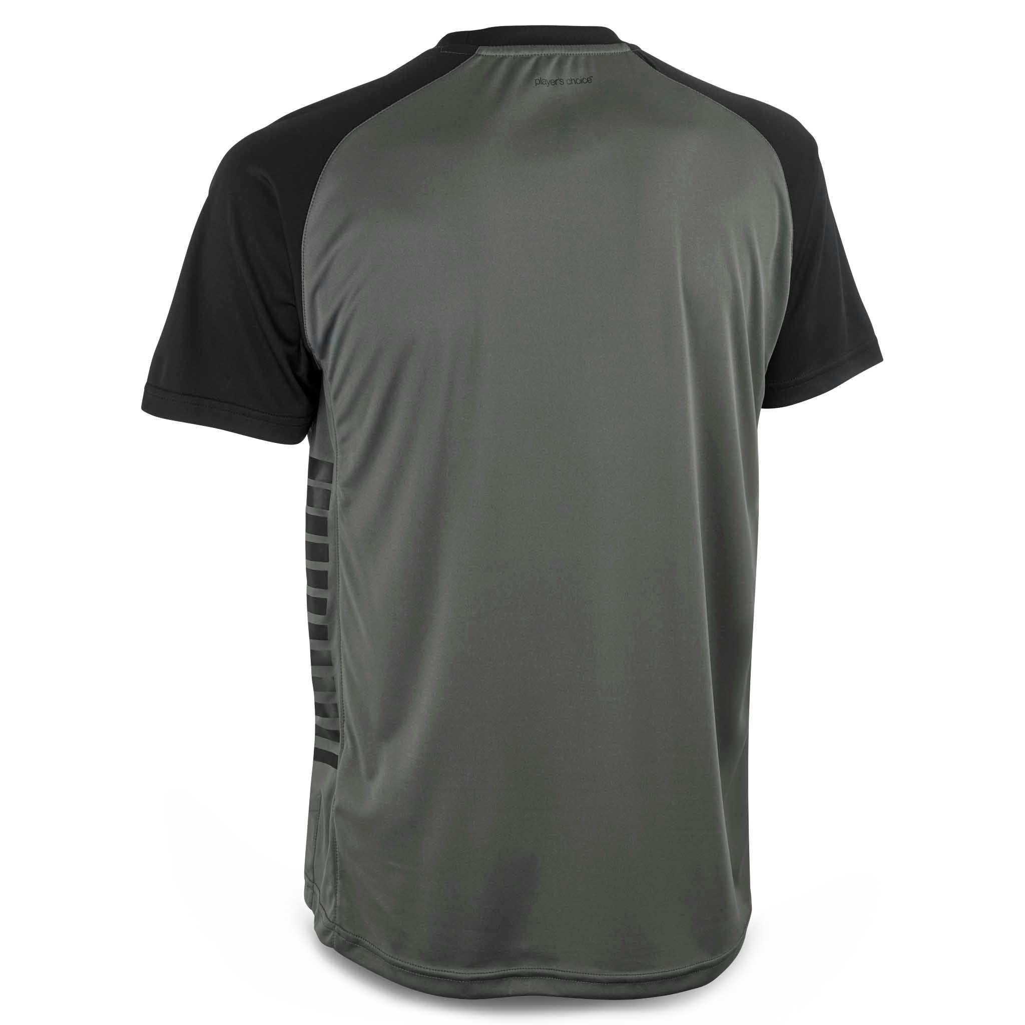 Pisa X Kortärmad spelartröja - barn #färg_grå/svart #färg_grå/svart