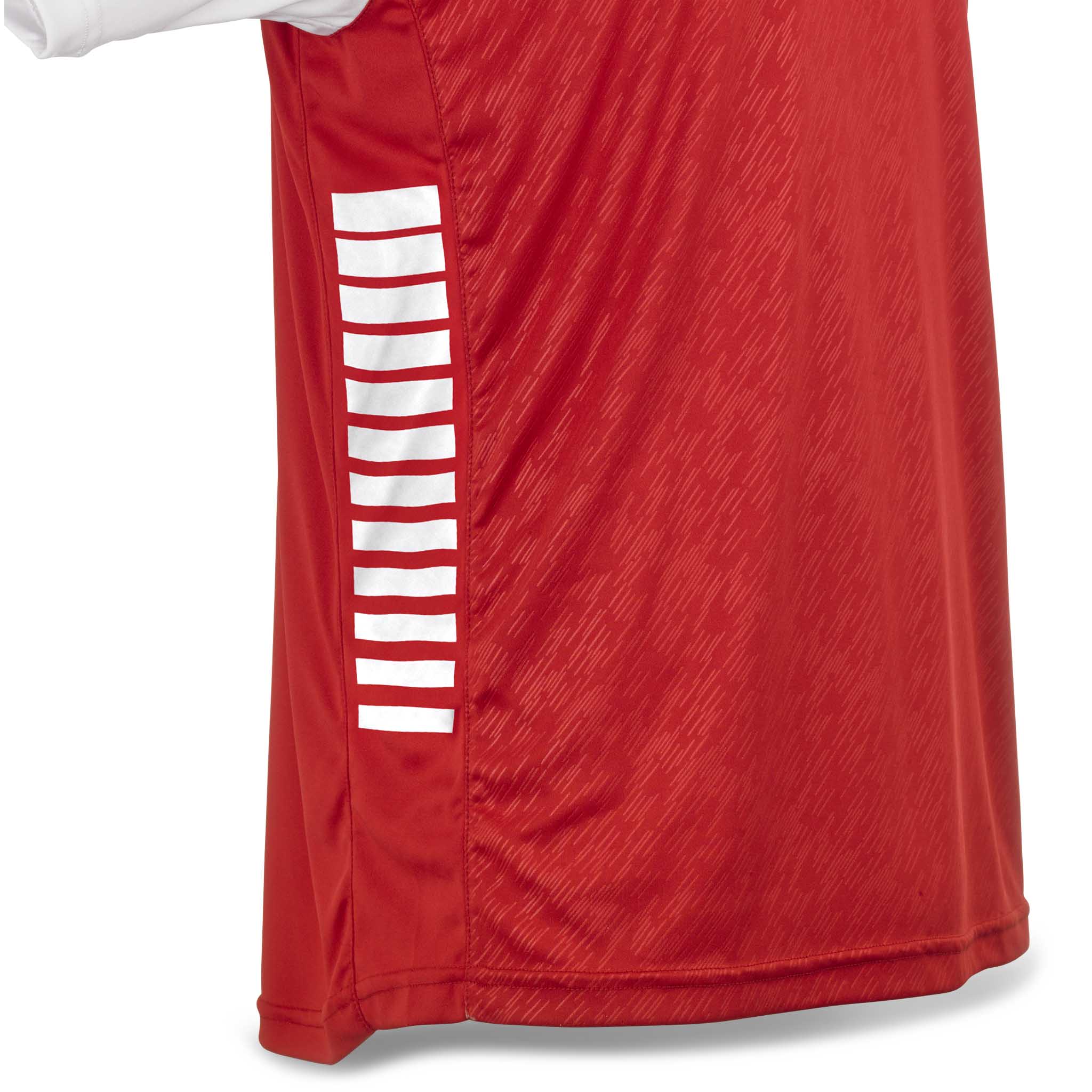 Pisa X Kortärmad spelartröja - barn #färg_ #färg_röd/vit #färg_röd/vit