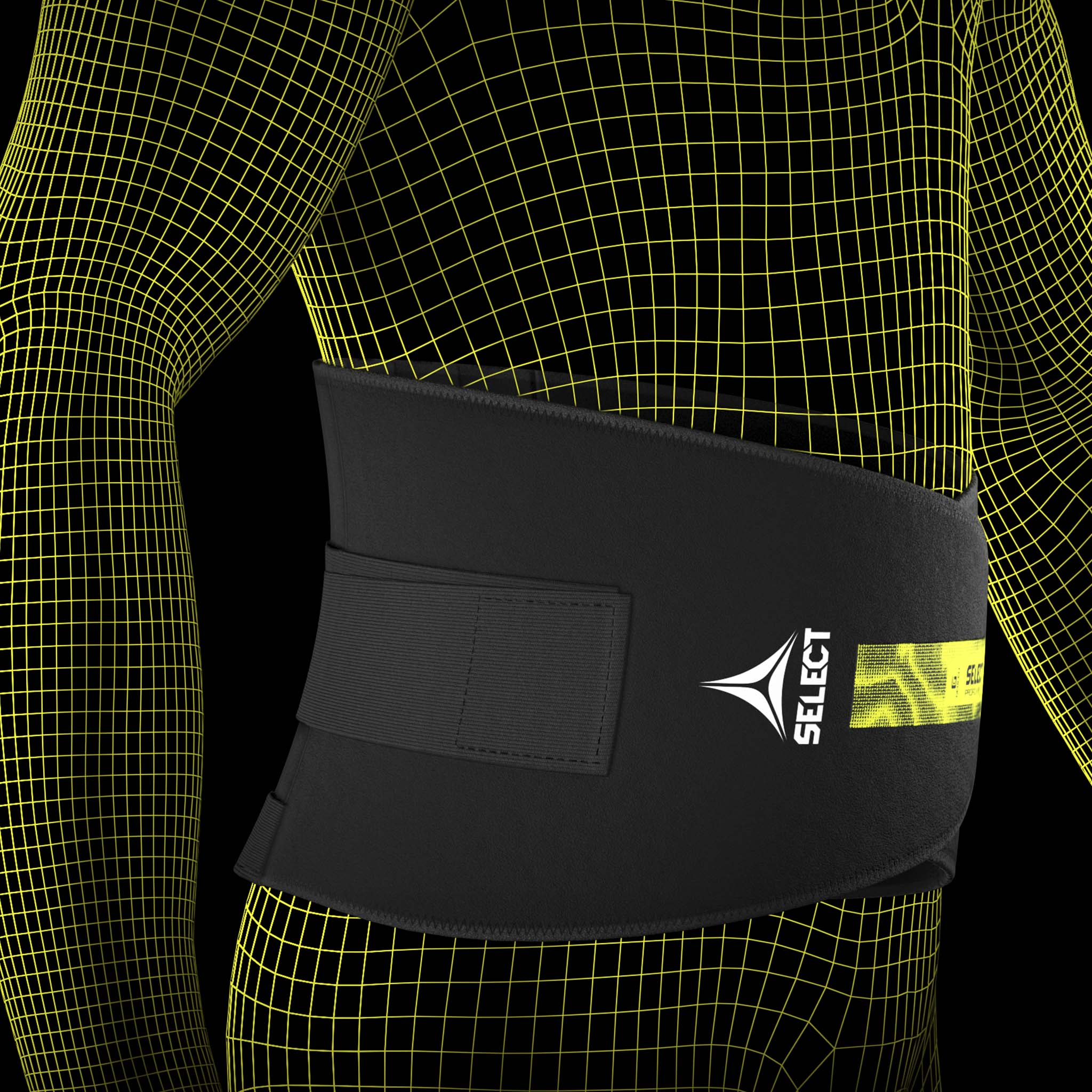 Back support Splint - Rygstøtte med skinne #farve_ #farve_sort/grøn #farve_sort/grøn