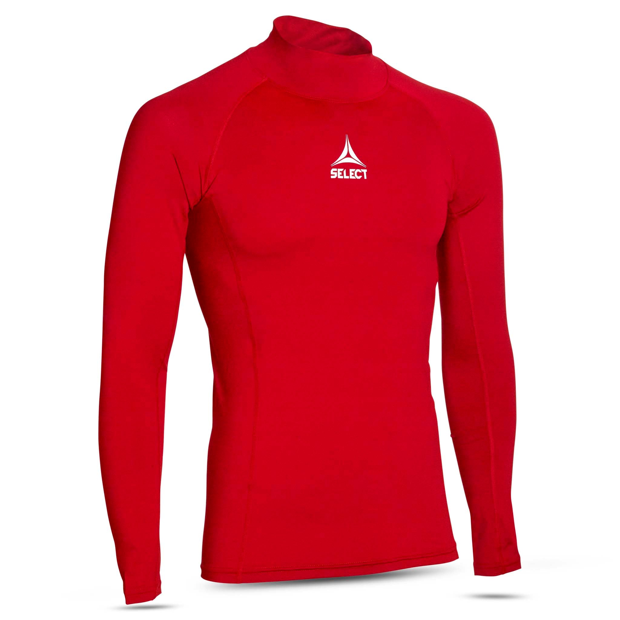 Baselayer långärmad turtle neck - Barn #färg_röd