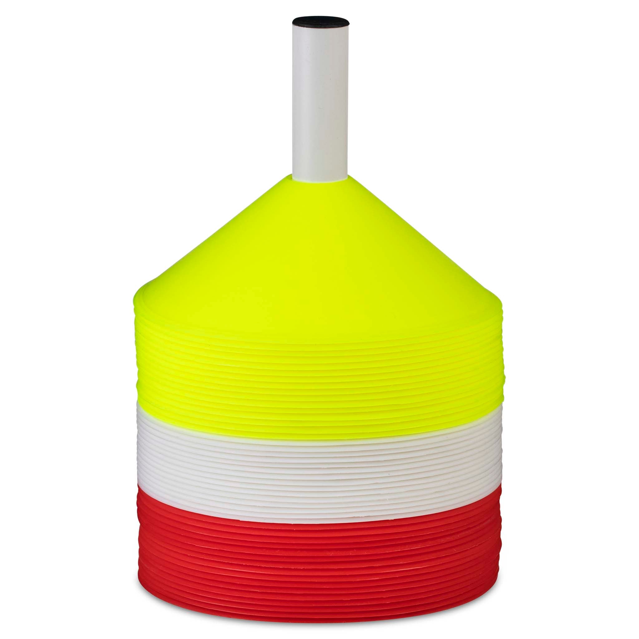 Markeringsset 48 st med plasthållare #färg_röd/gul/vit