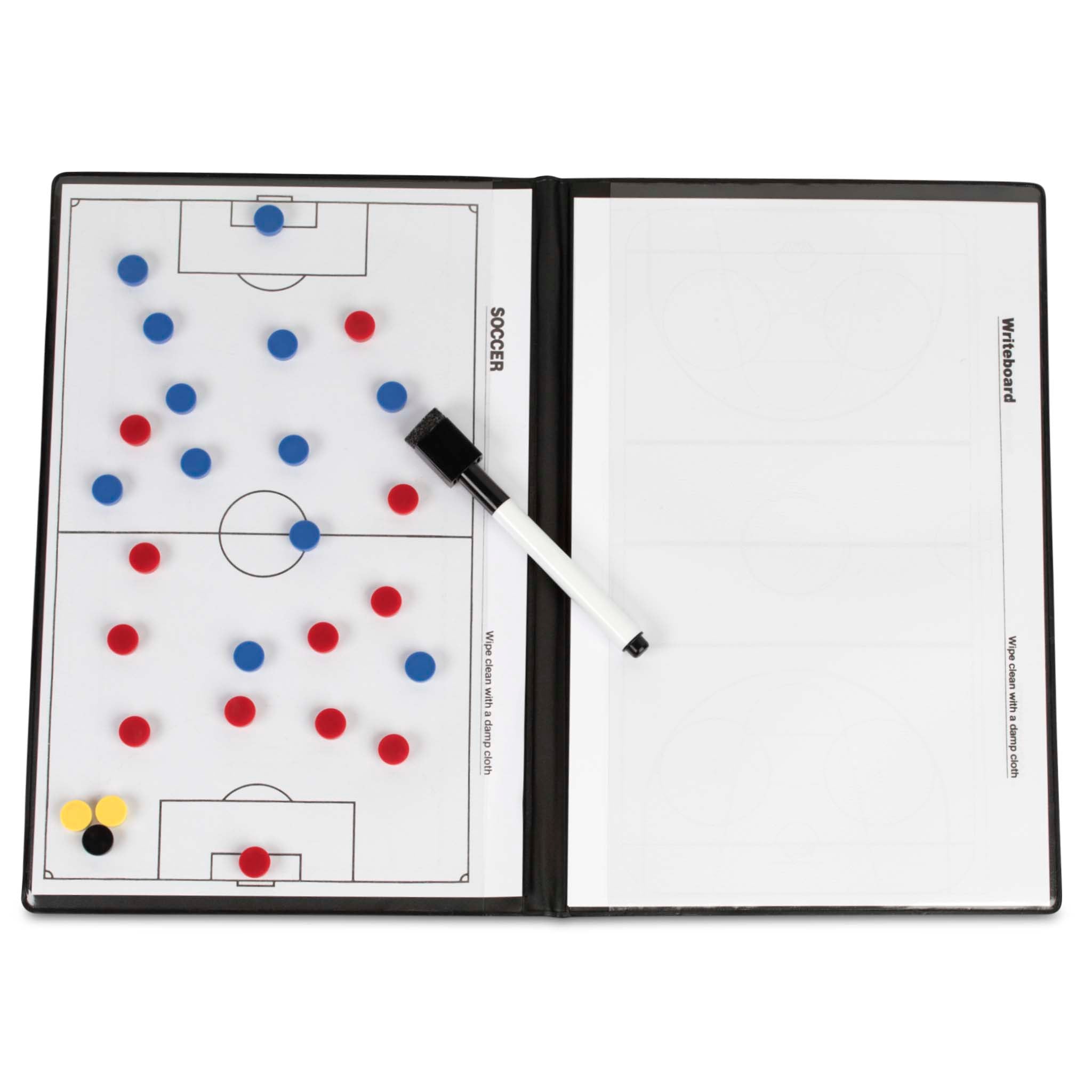 Taktikmapp för alla sporter #färg_vit