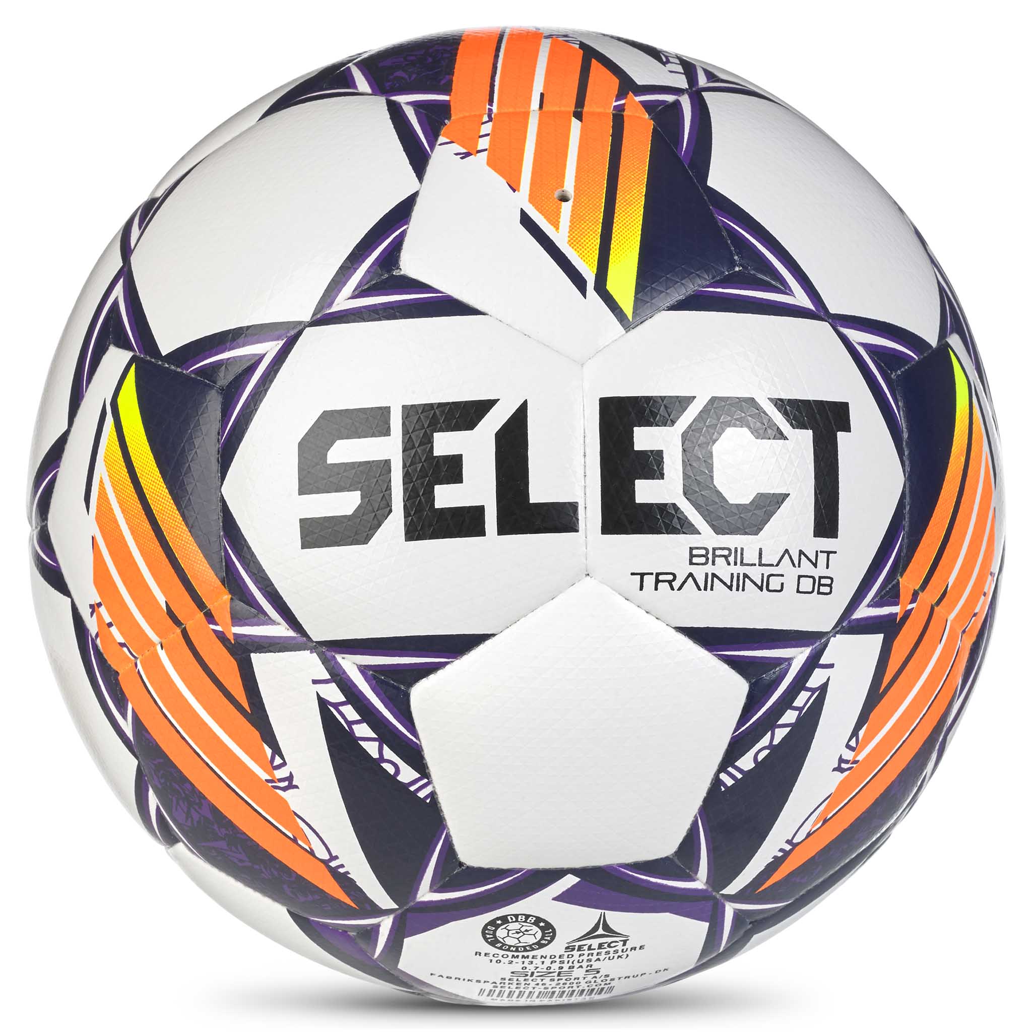 Fotboll - Brillant Training DB #färg_ #färg_vit/lila #färg_white/purple