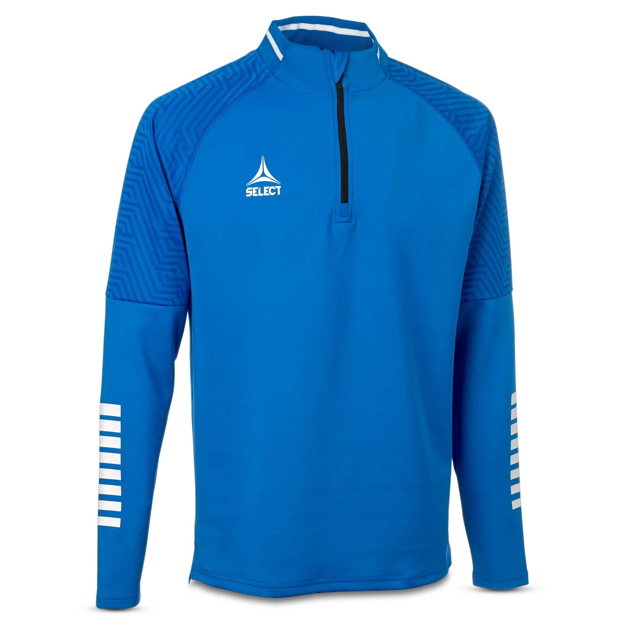 Monaco Sweatshirt för träning 1/2 dragkedja #färg_blå/vit