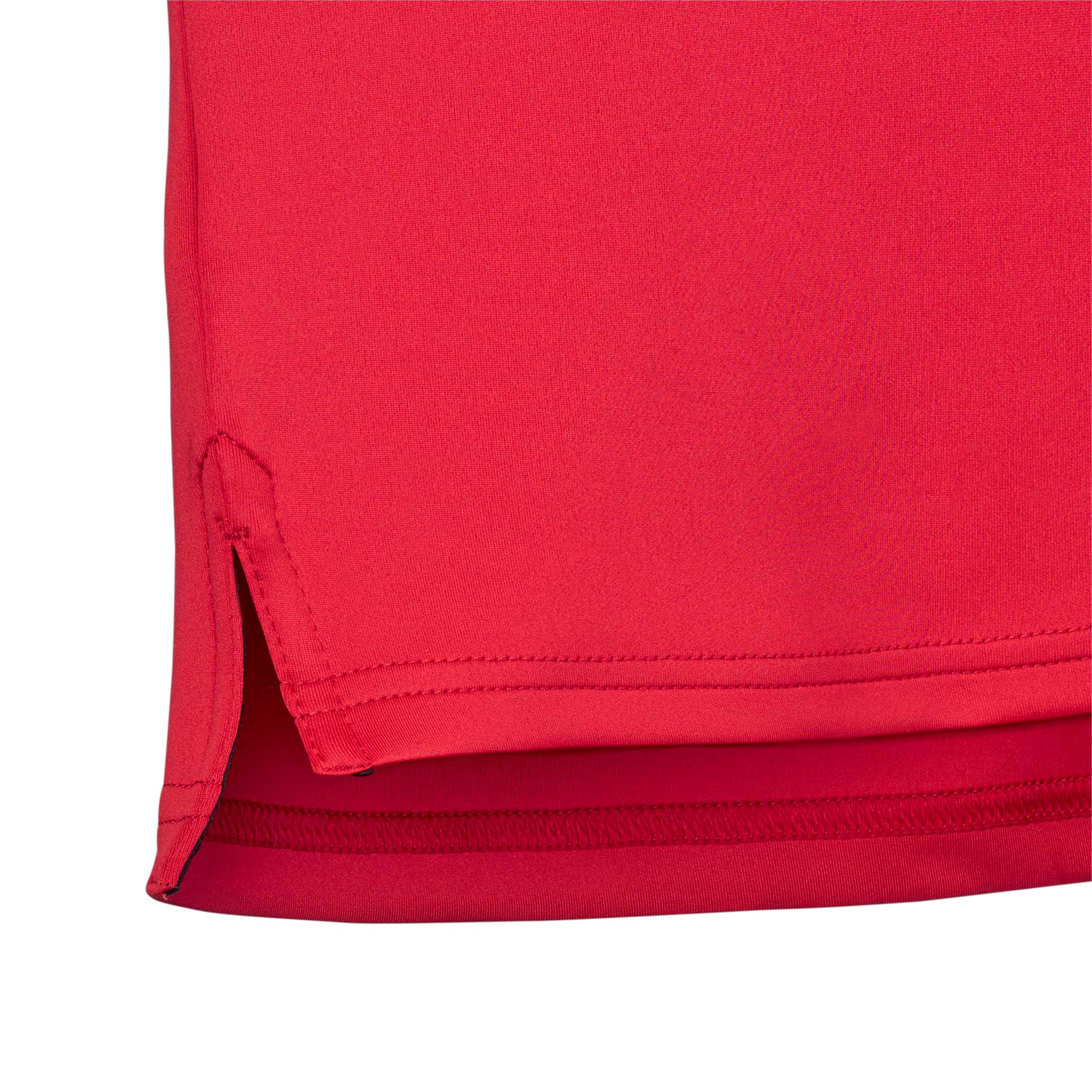 Monaco Sweatshirt för träning 1/2 dragkedja #färg_röd/vit