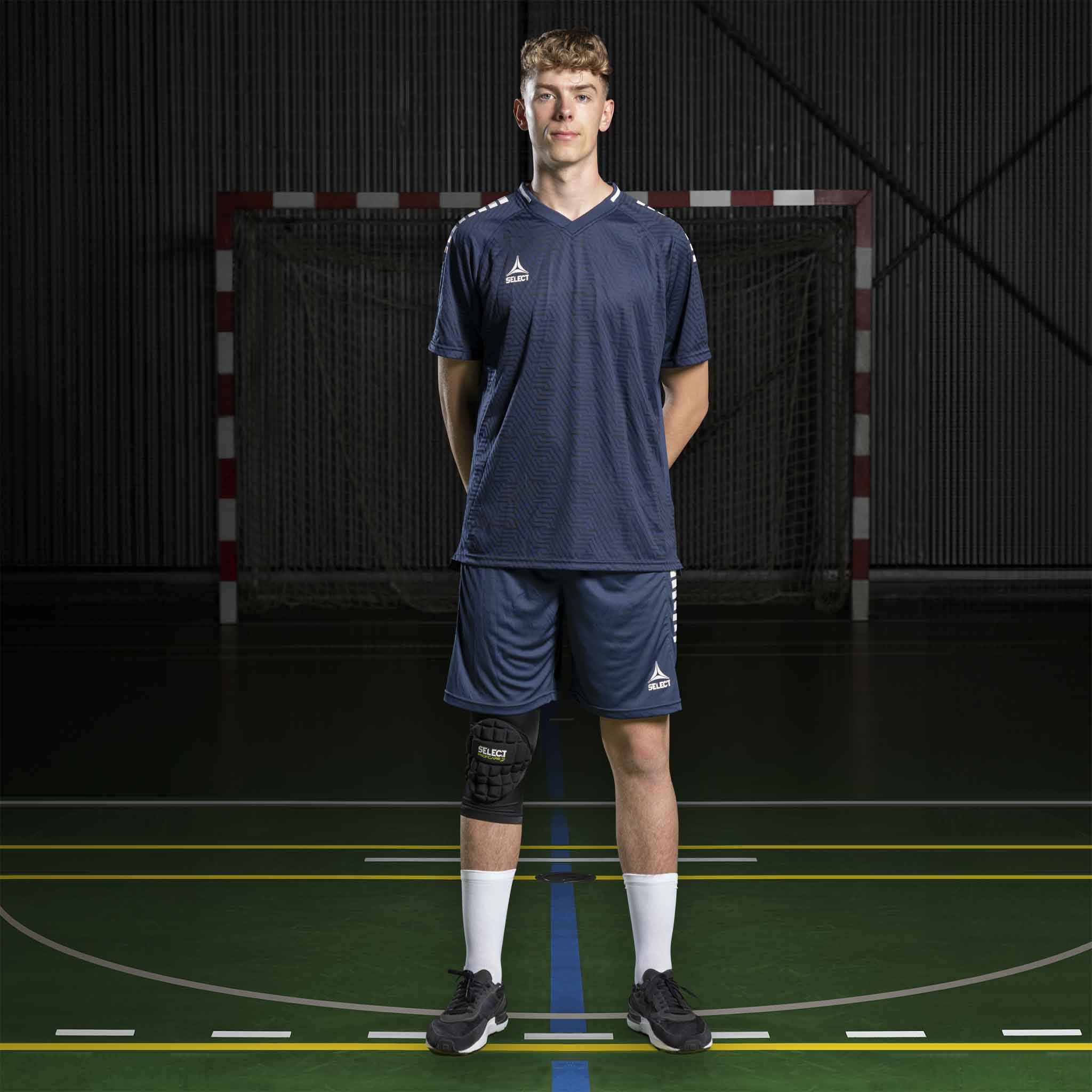 Monaco Kortärmad Spelartröja #färg_ #färg_marin/vit #färg_marin/vit
