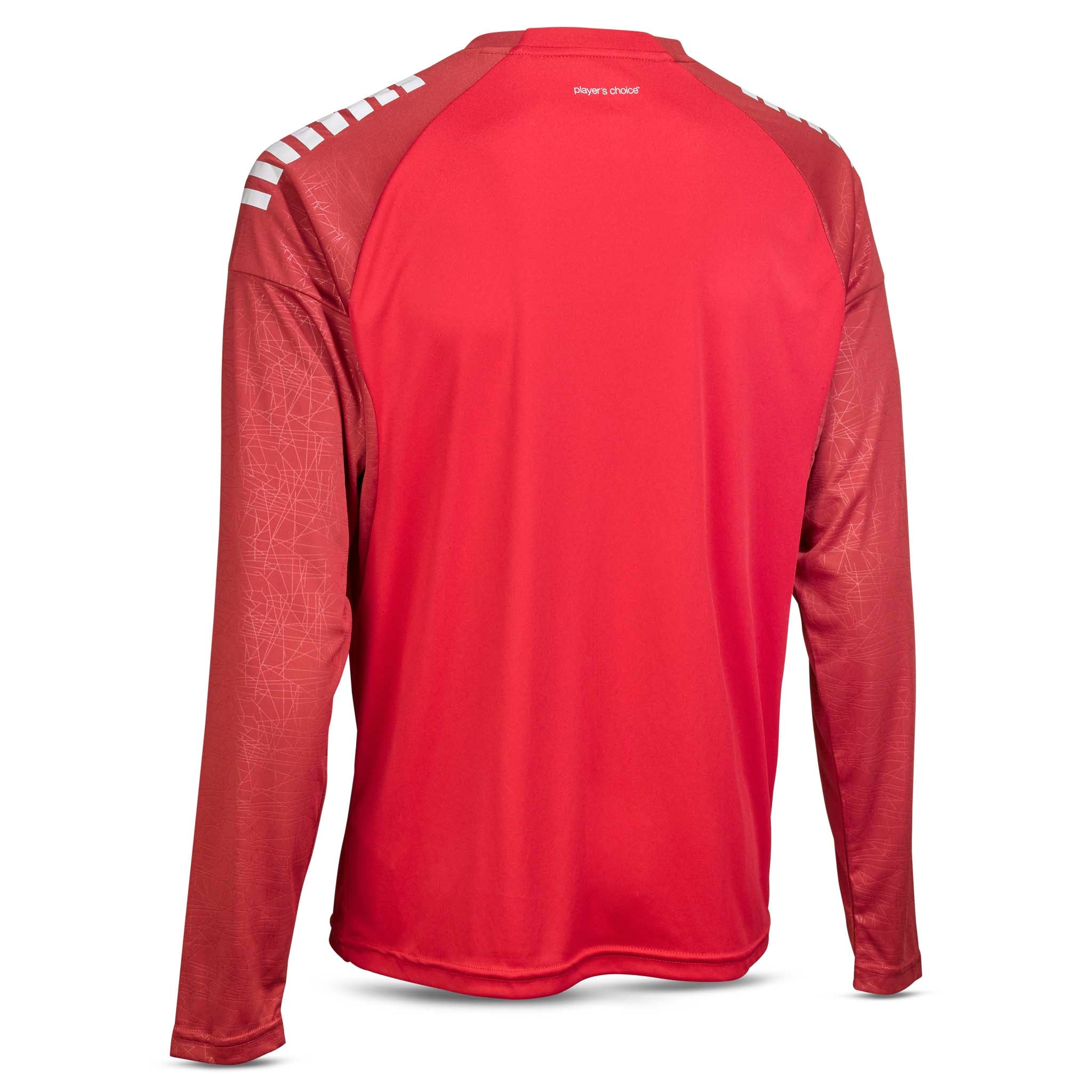 Spain Långärmad spelartröja #färg_ #färg_röd/vit #färg_röd/vit